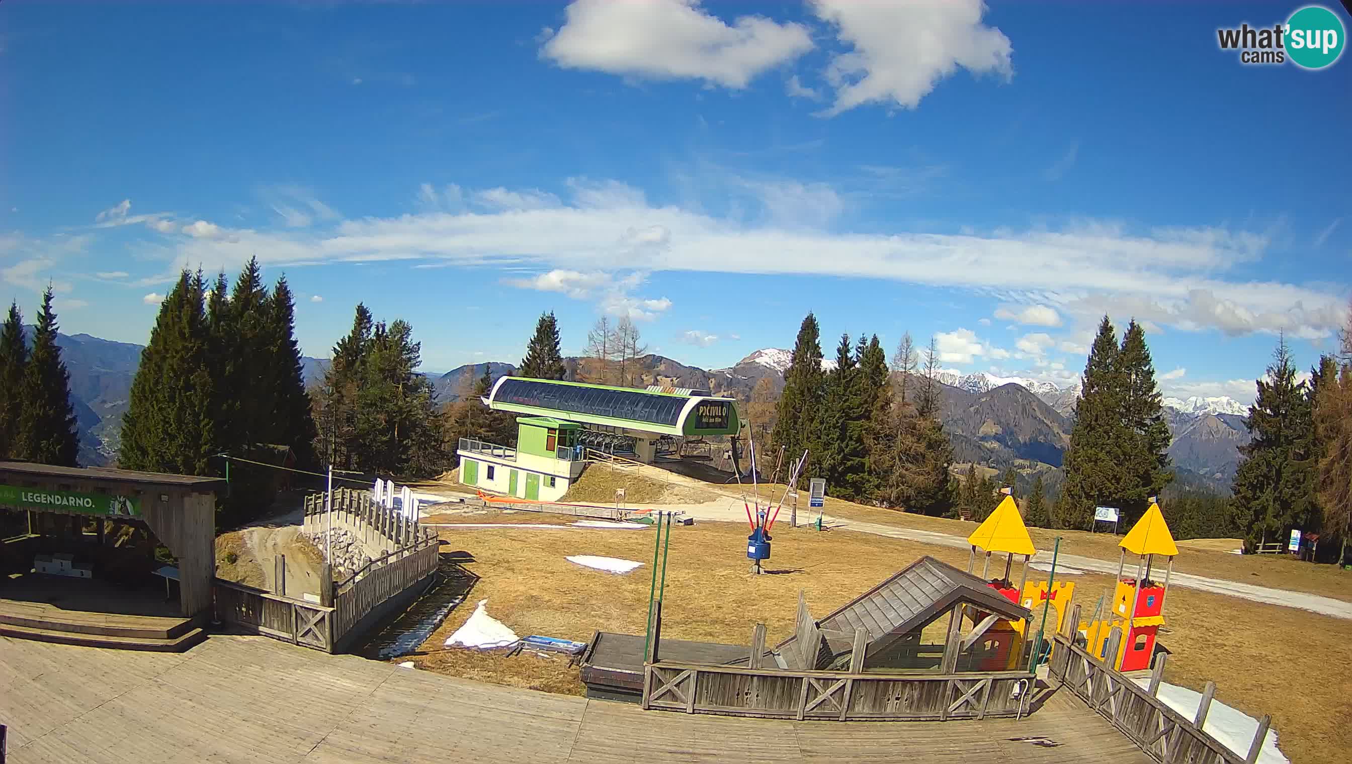 Webcam Počivalo – Alpska Perla | Vista live dalla stazione sciistica di Cerkno