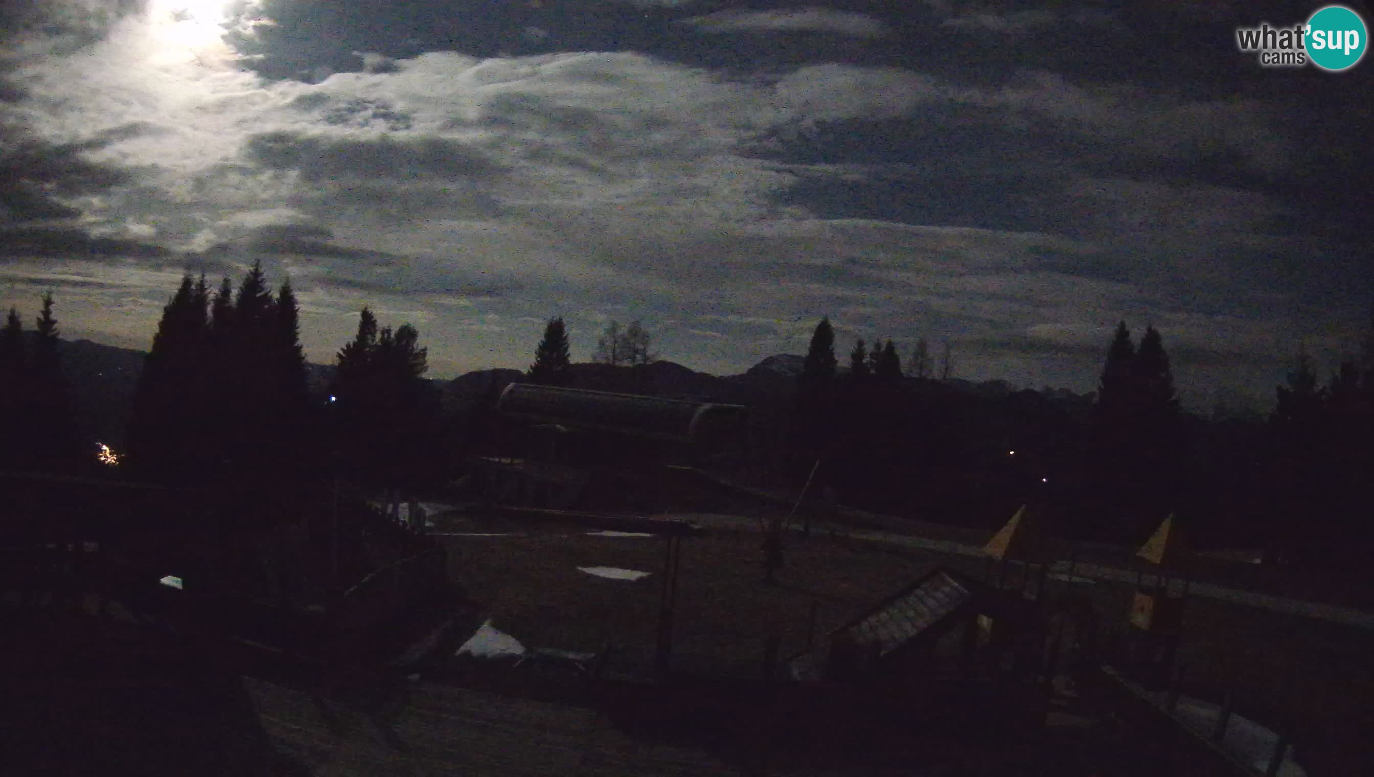 Cámara web Počivalo – Alpska Perla | Vista en vivo desde la estación de esquí Cerkno