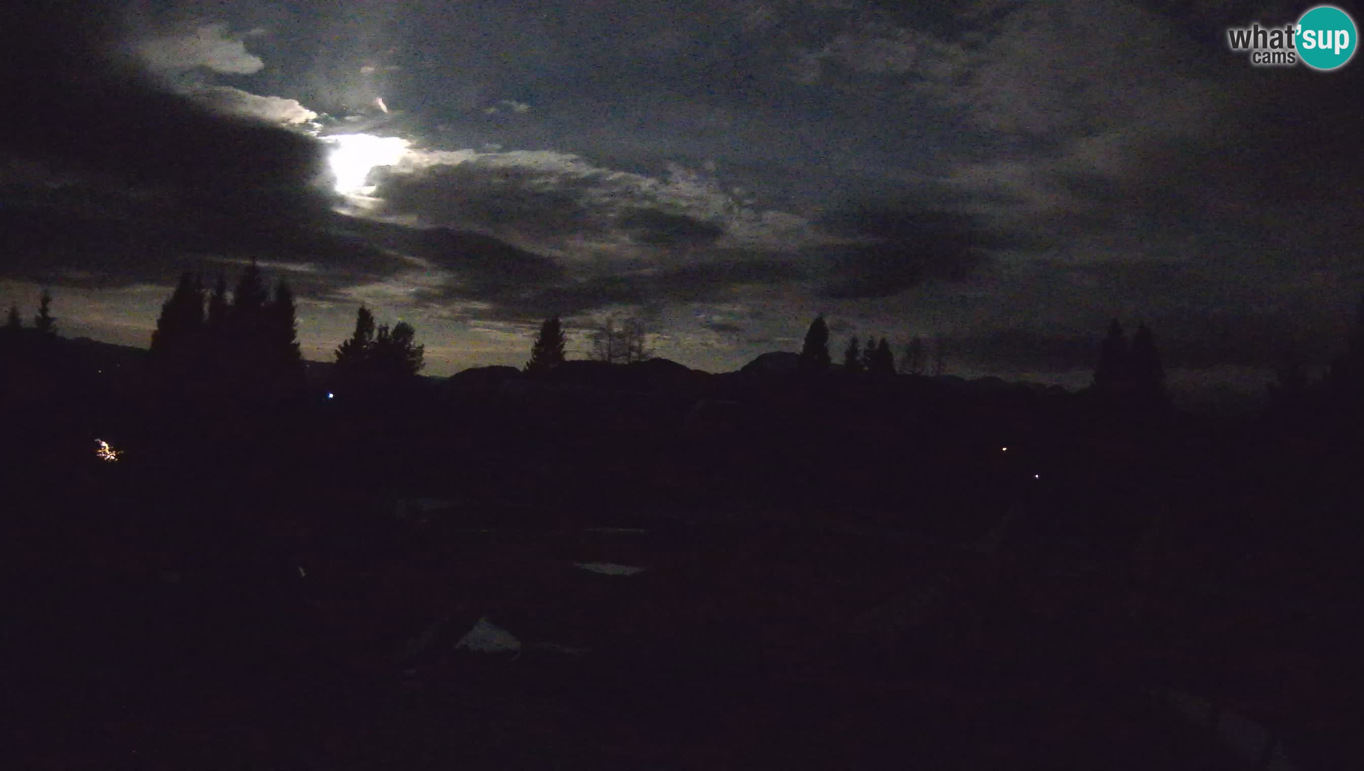 Webcam Počivalo – Alpska Perla | Vista live dalla stazione sciistica di Cerkno