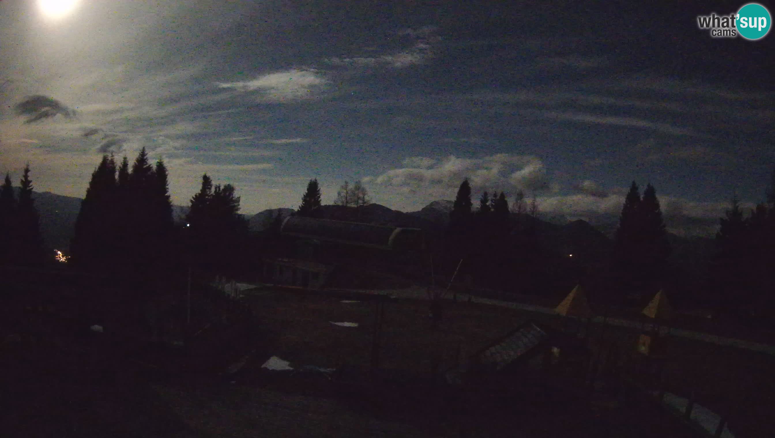 Webcam de la station de ski des Alpes slovènes à Cerkno Počivalo