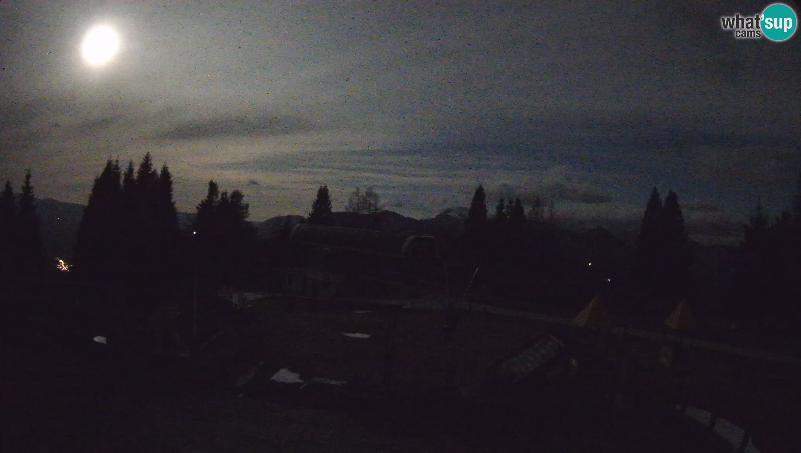 Cámara web Počivalo – Alpska Perla | Vista en vivo desde la estación de esquí Cerkno