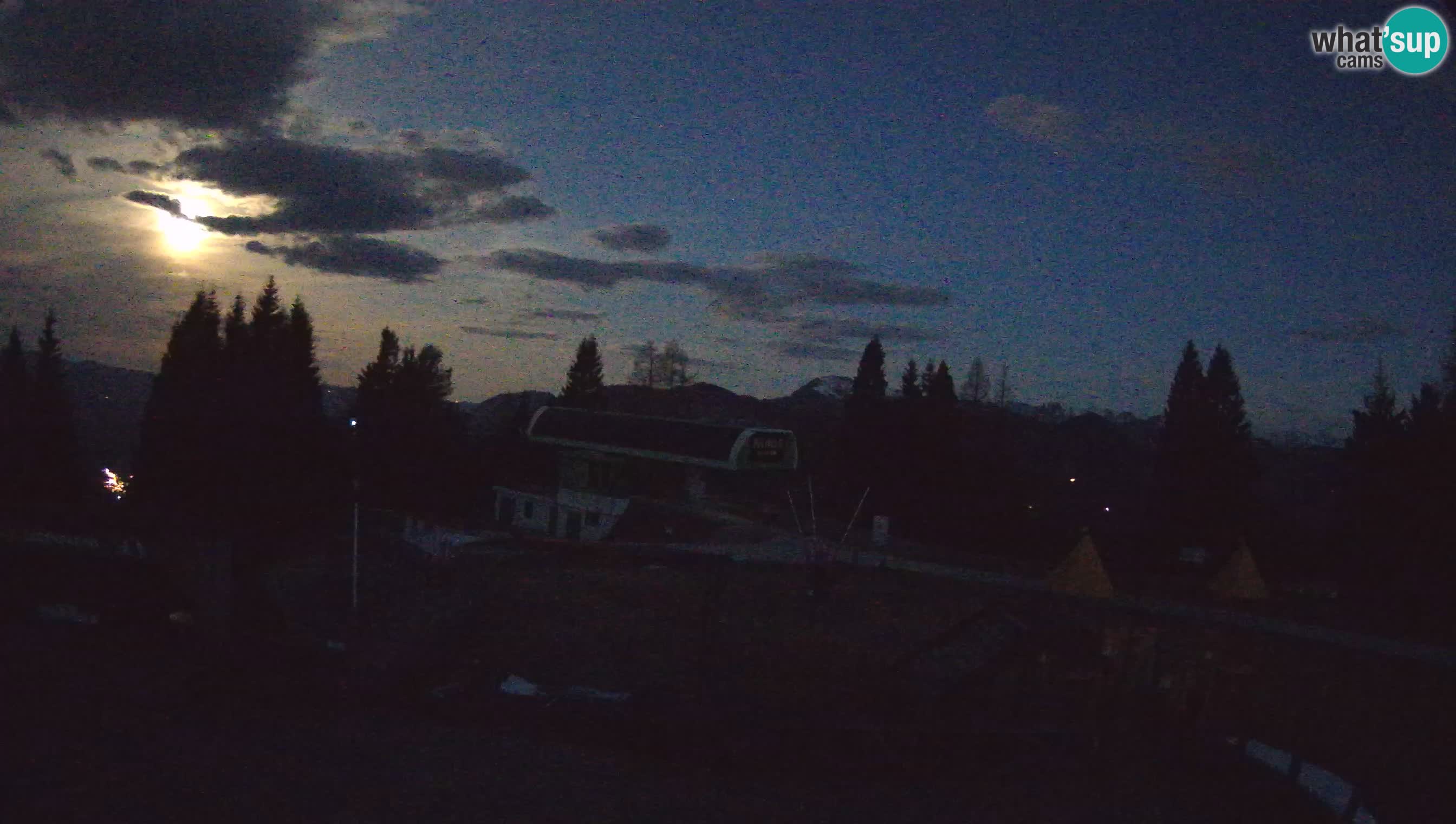 Webcam de la station de ski des Alpes slovènes à Cerkno Počivalo