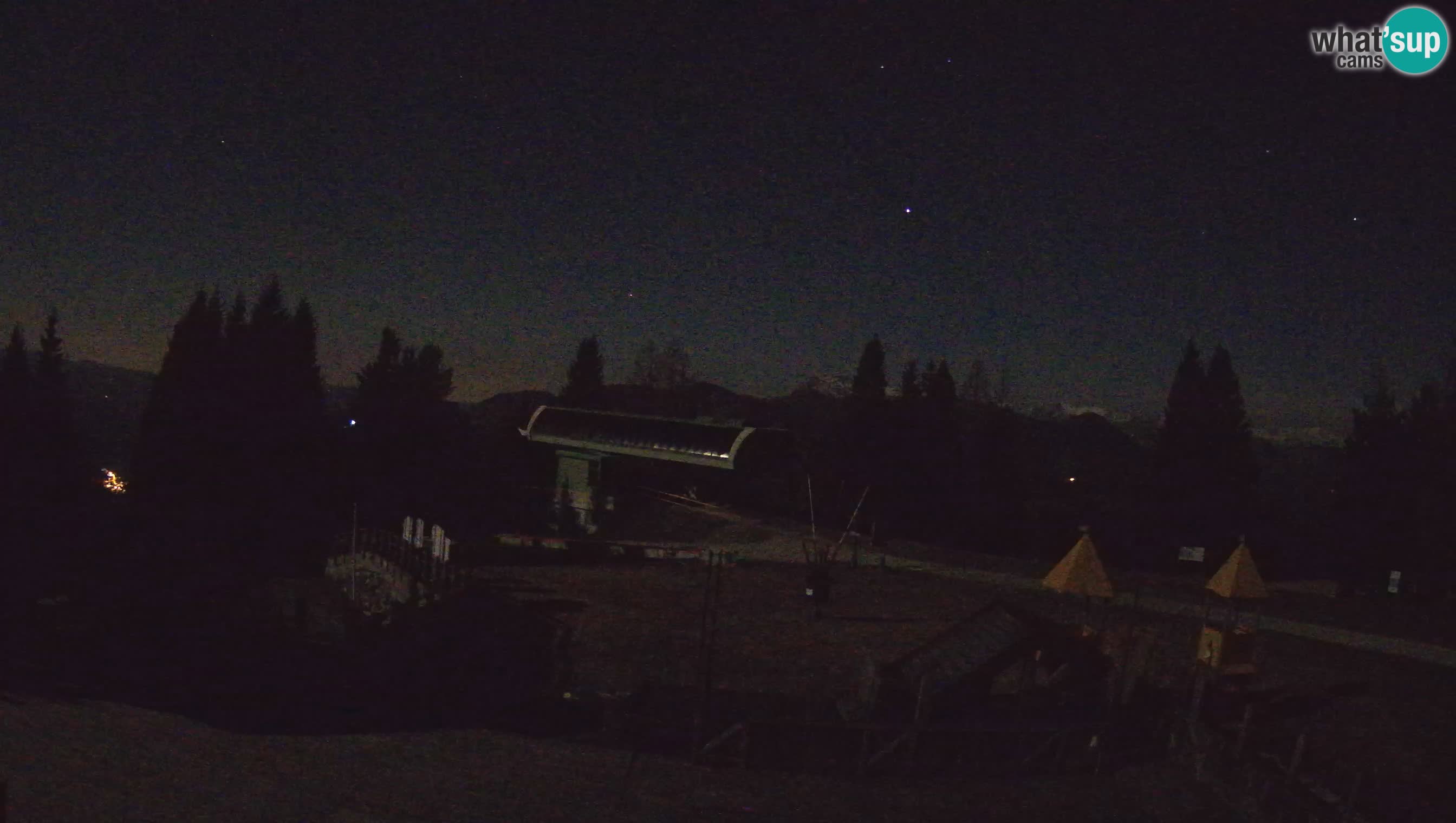 Webcam Počivalo – Alpska Perla | Vista live dalla stazione sciistica di Cerkno