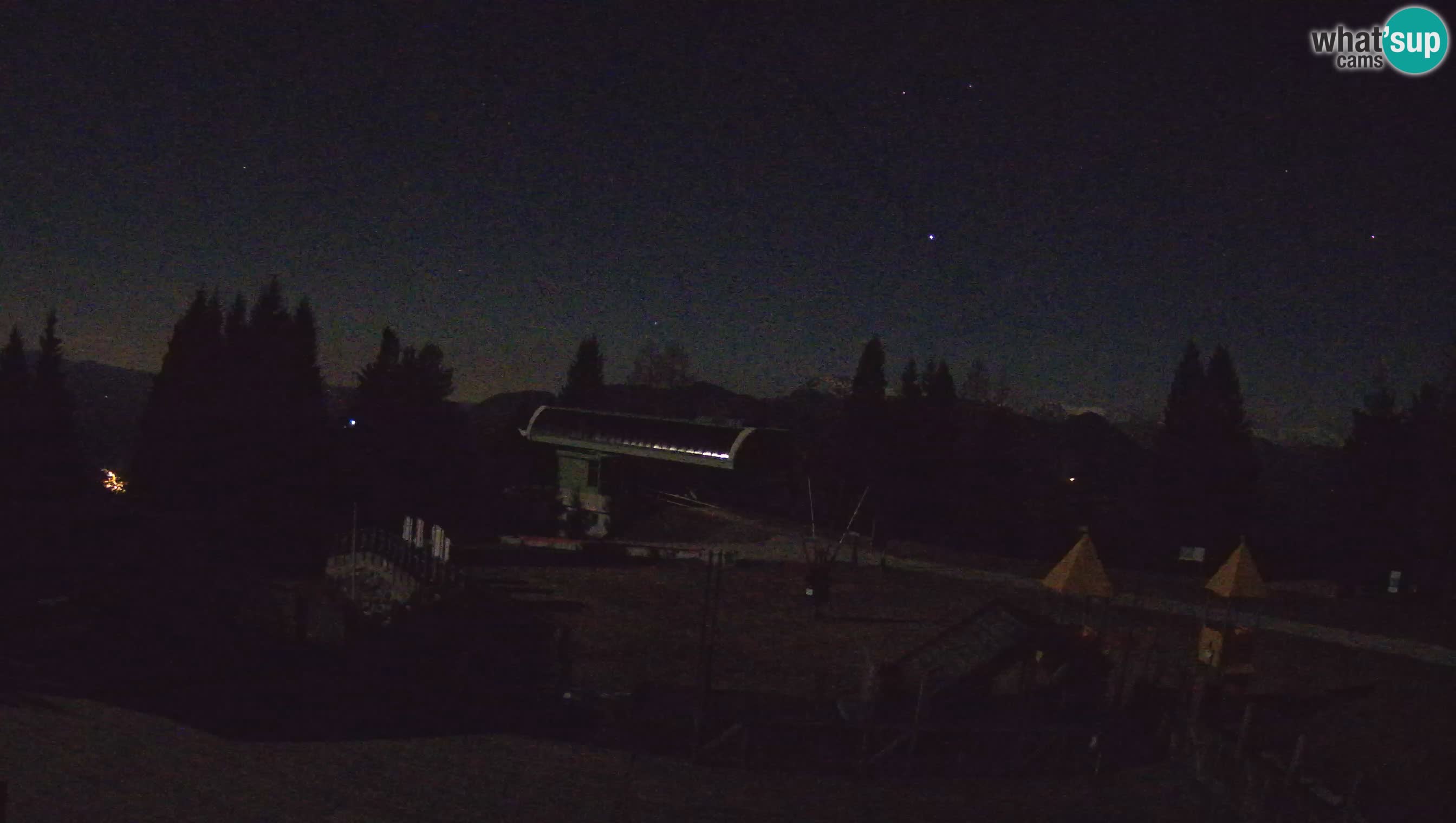 Webcam Počivalo – Alpska Perla | Vista live dalla stazione sciistica di Cerkno
