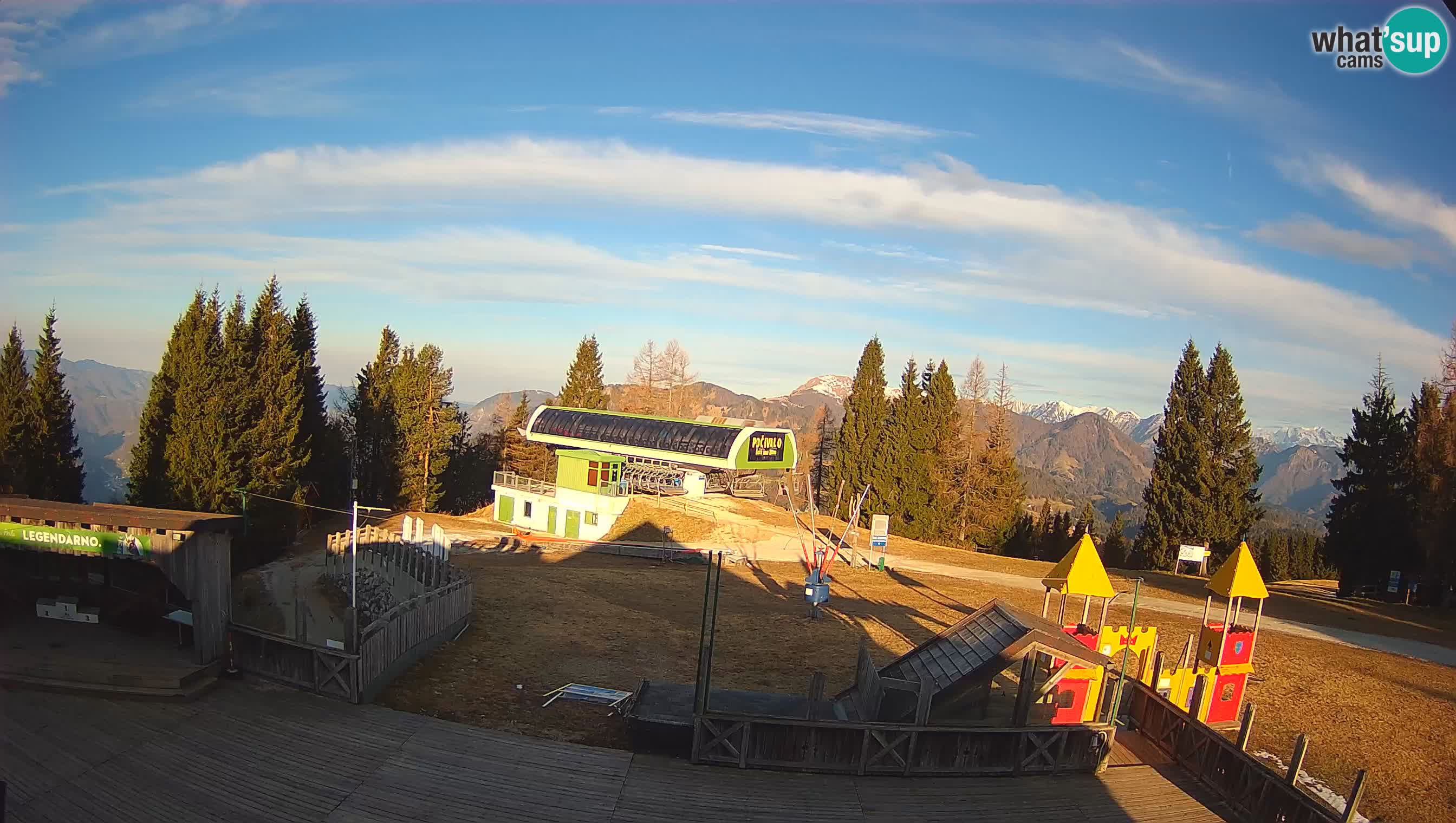 Webcam Počivalo – Alpska Perla | Vista live dalla stazione sciistica di Cerkno