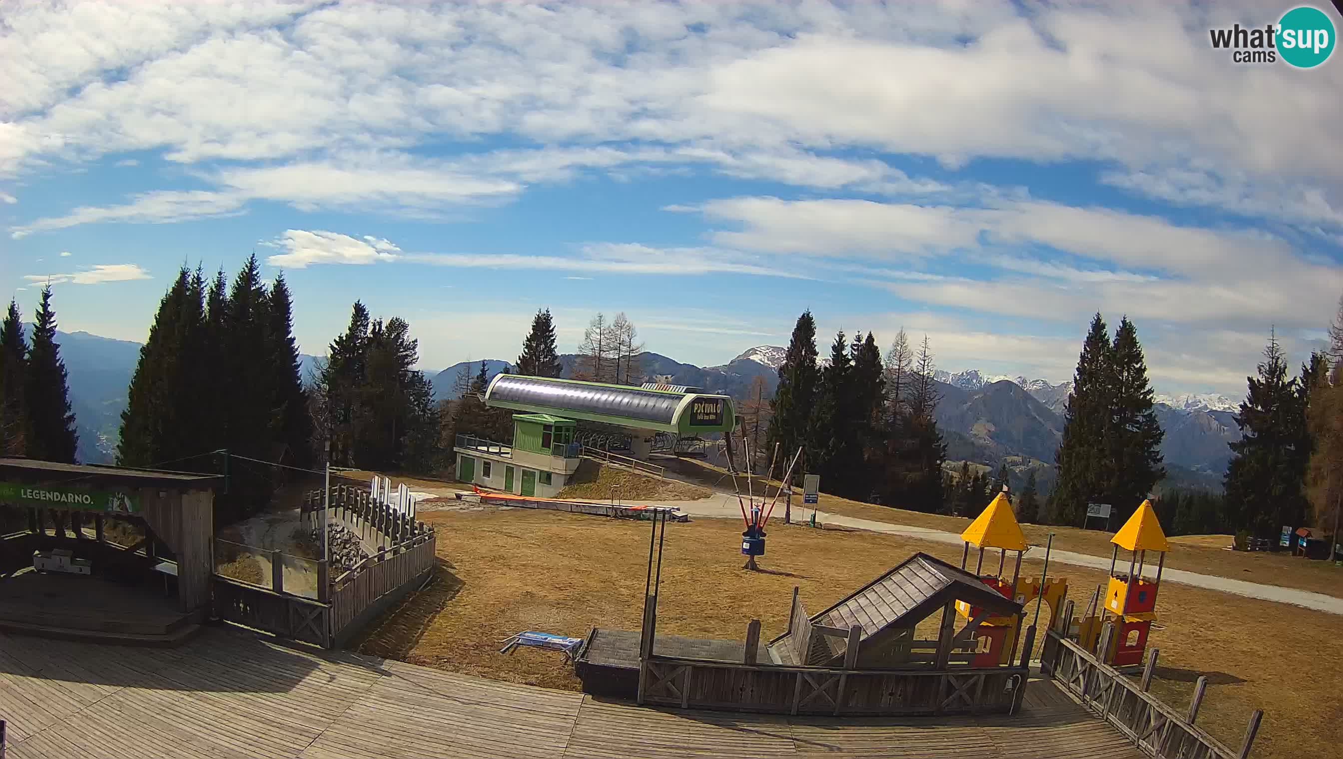 Webcam de la station de ski des Alpes slovènes à Cerkno Počivalo