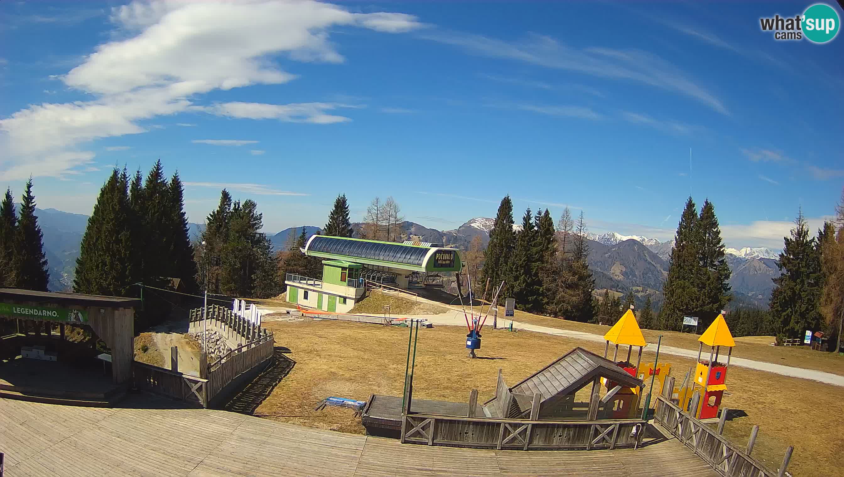 Cámara web Počivalo – Alpska Perla | Vista en vivo desde la estación de esquí Cerkno