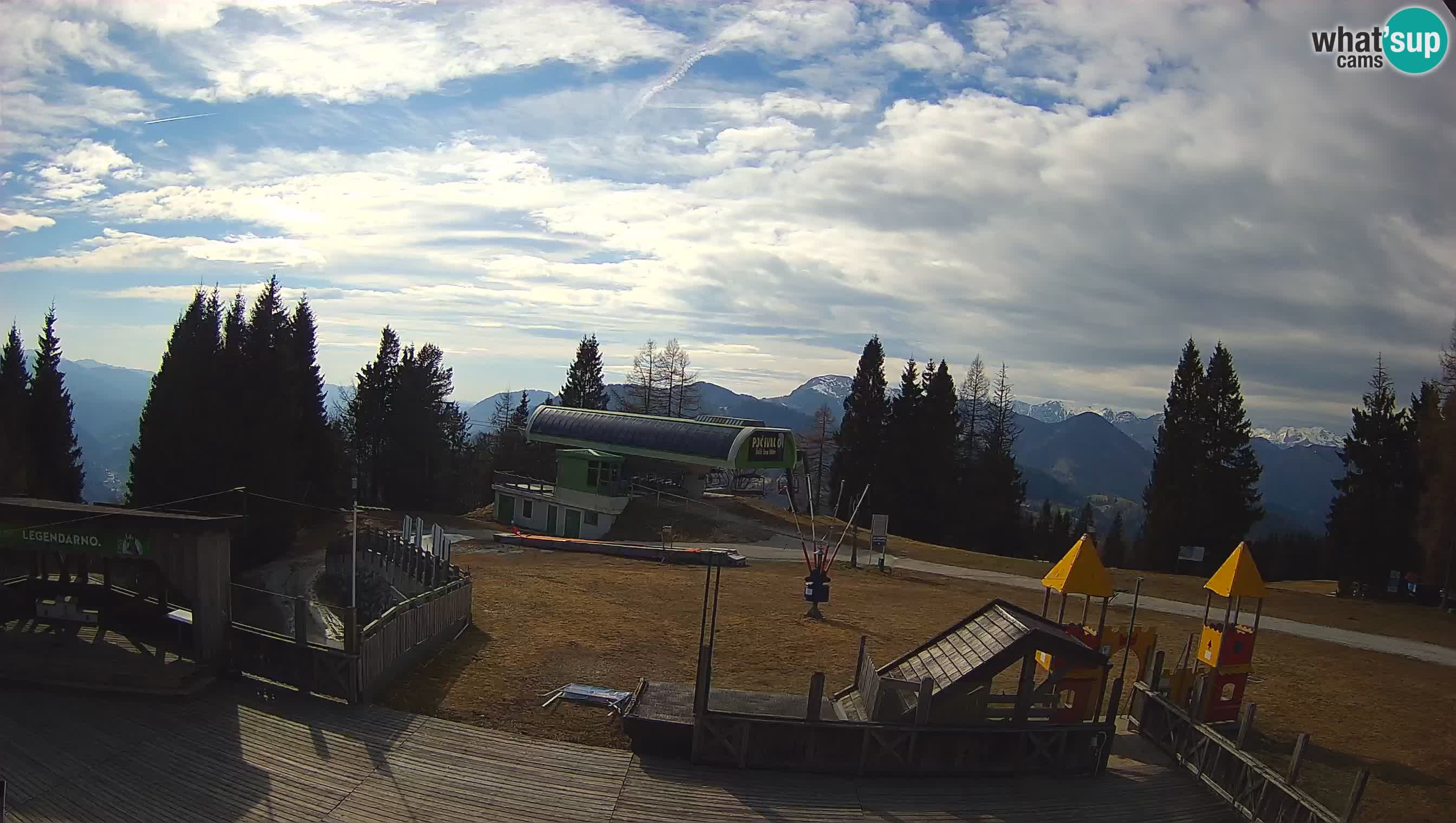 Cámara web Počivalo – Alpska Perla | Vista en vivo desde la estación de esquí Cerkno