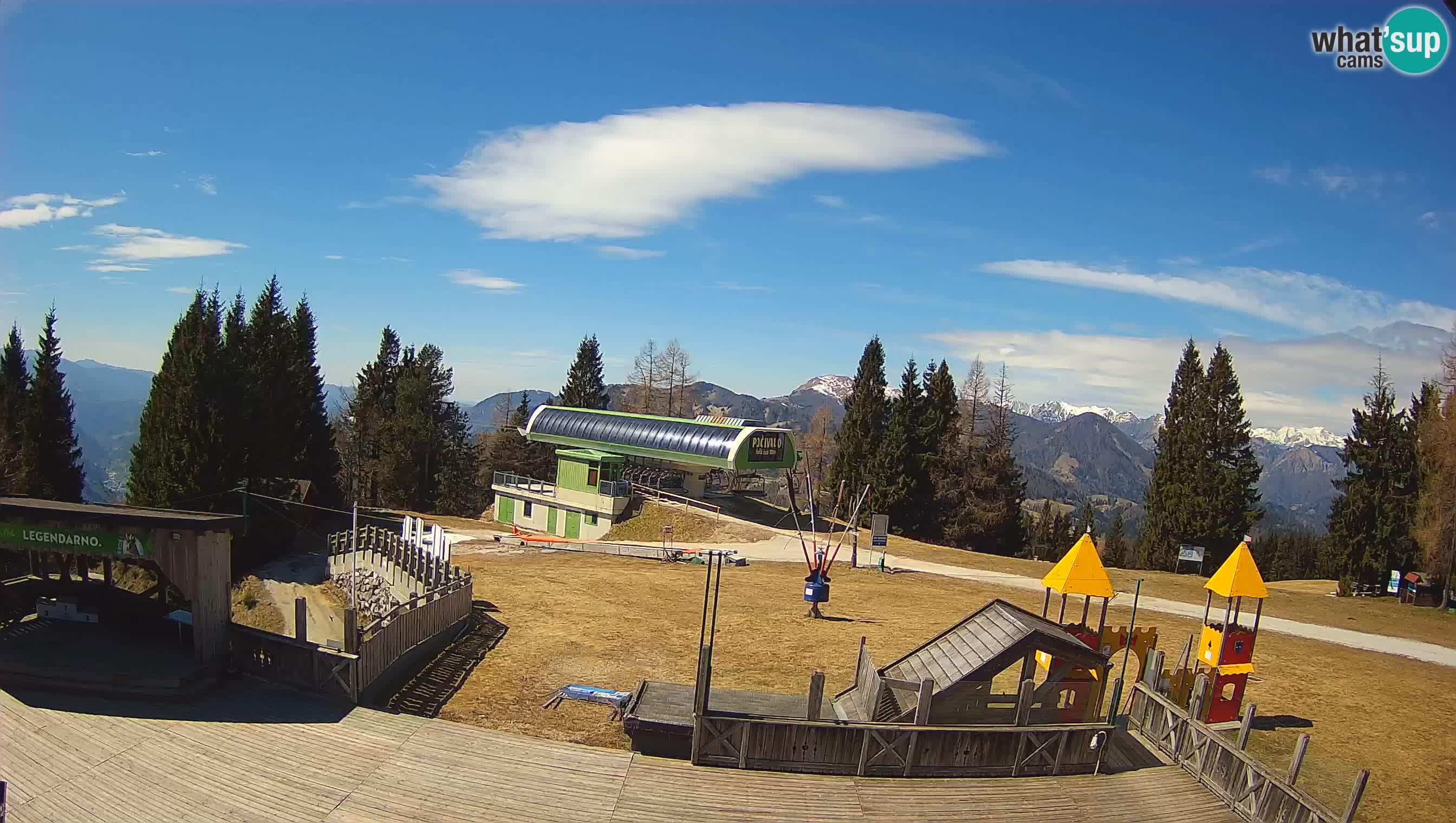 Web kamera Počivalo – Alpska Perla | Pogled uživo sa skijališta Cerkno