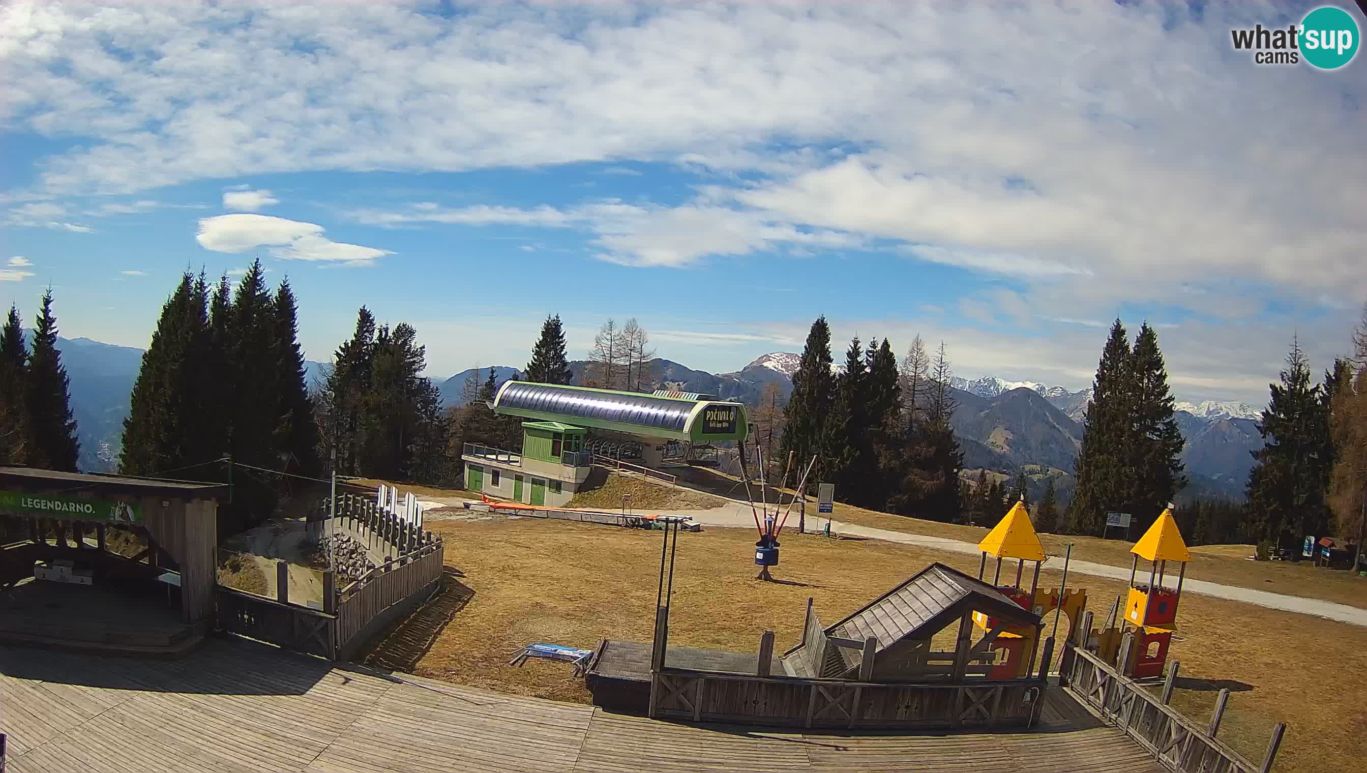 Webcam Počivalo – Alpska Perla | Vista live dalla stazione sciistica di Cerkno
