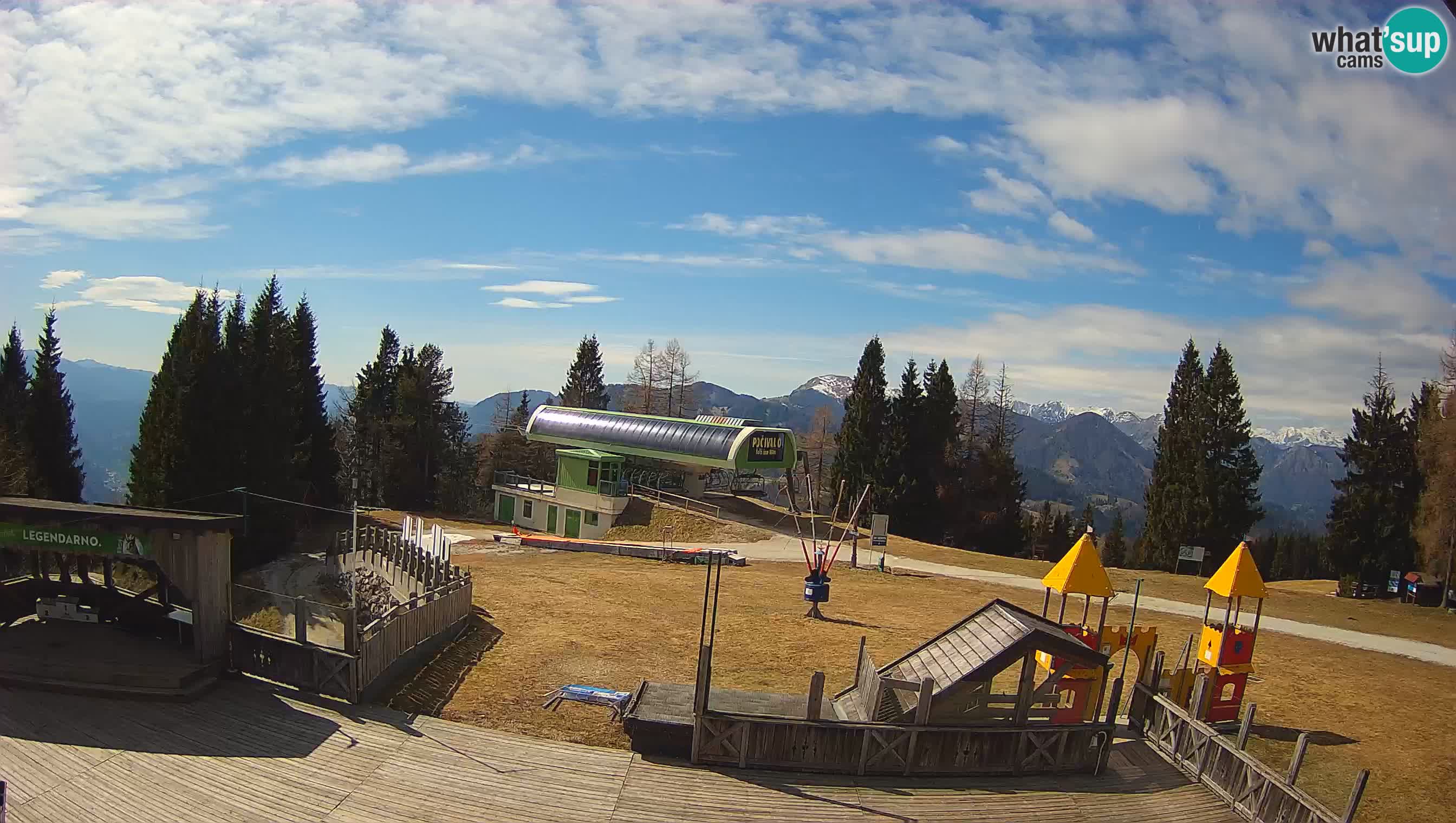 Cámara web Počivalo – Alpska Perla | Vista en vivo desde la estación de esquí Cerkno