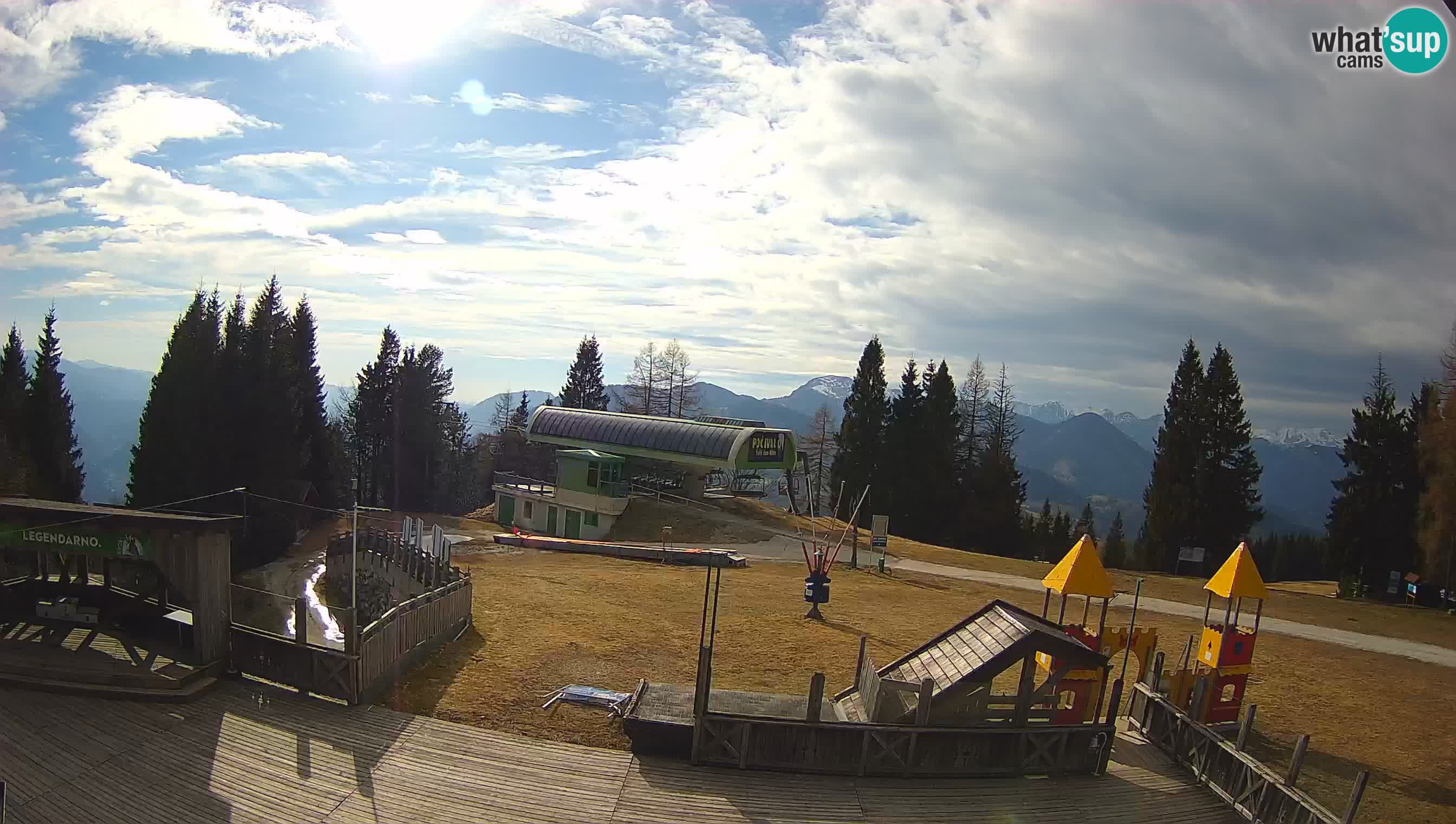 Cámara web Počivalo – Alpska Perla | Vista en vivo desde la estación de esquí Cerkno
