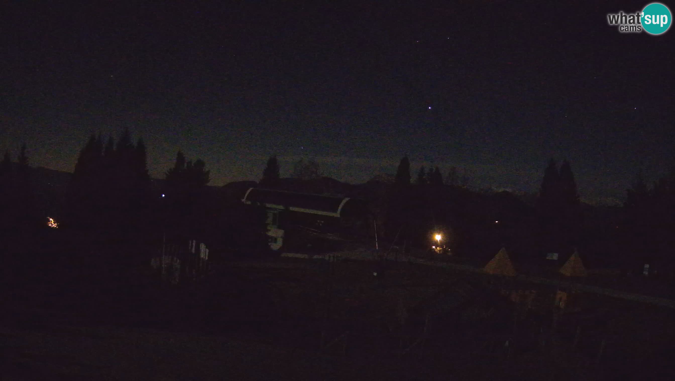 Spletna kamera Počivalo – Alpska Perla | Pogled v živo iz smučišča Cerkno