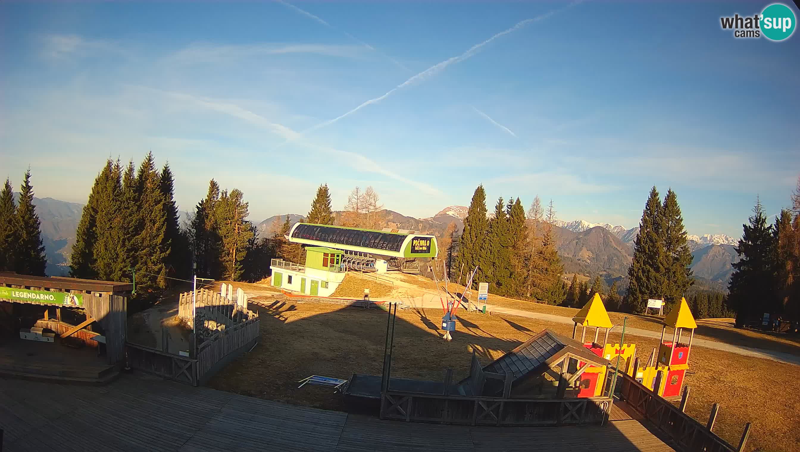 Cámara web Počivalo – Alpska Perla | Vista en vivo desde la estación de esquí Cerkno