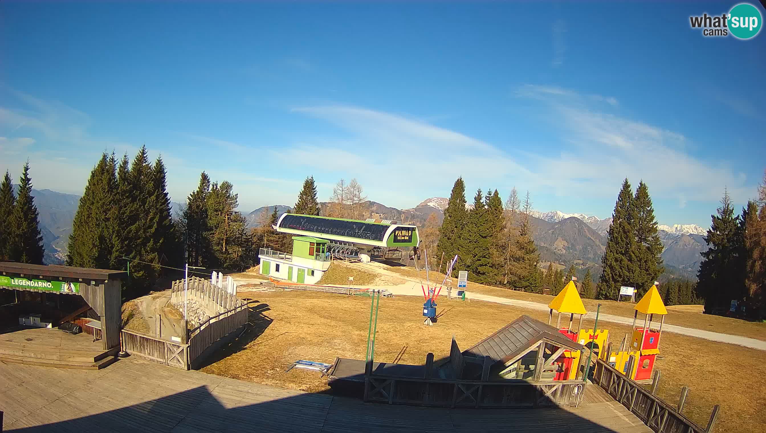 Webcam Počivalo – Alpska Perla | Vista live dalla stazione sciistica di Cerkno