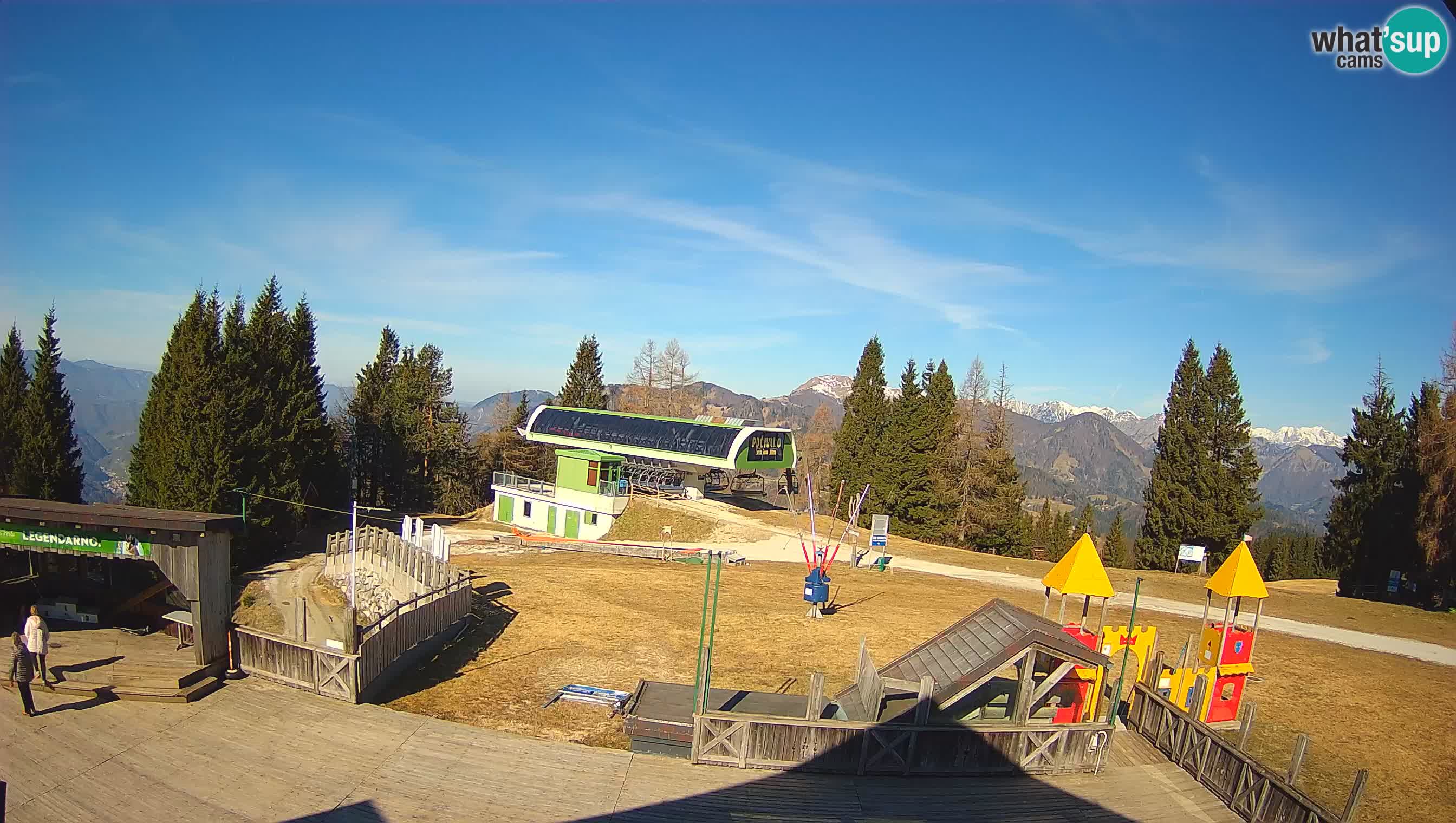 Spletna kamera Počivalo – Alpska Perla | Pogled v živo iz smučišča Cerkno