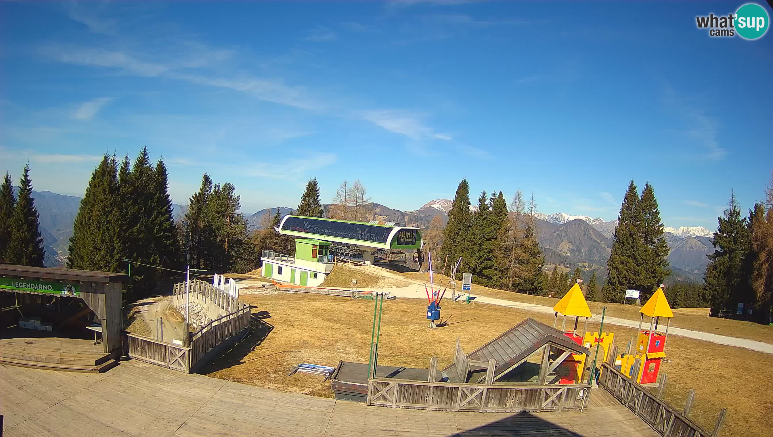 Webcam Počivalo – Alpska Perla | Vista live dalla stazione sciistica di Cerkno