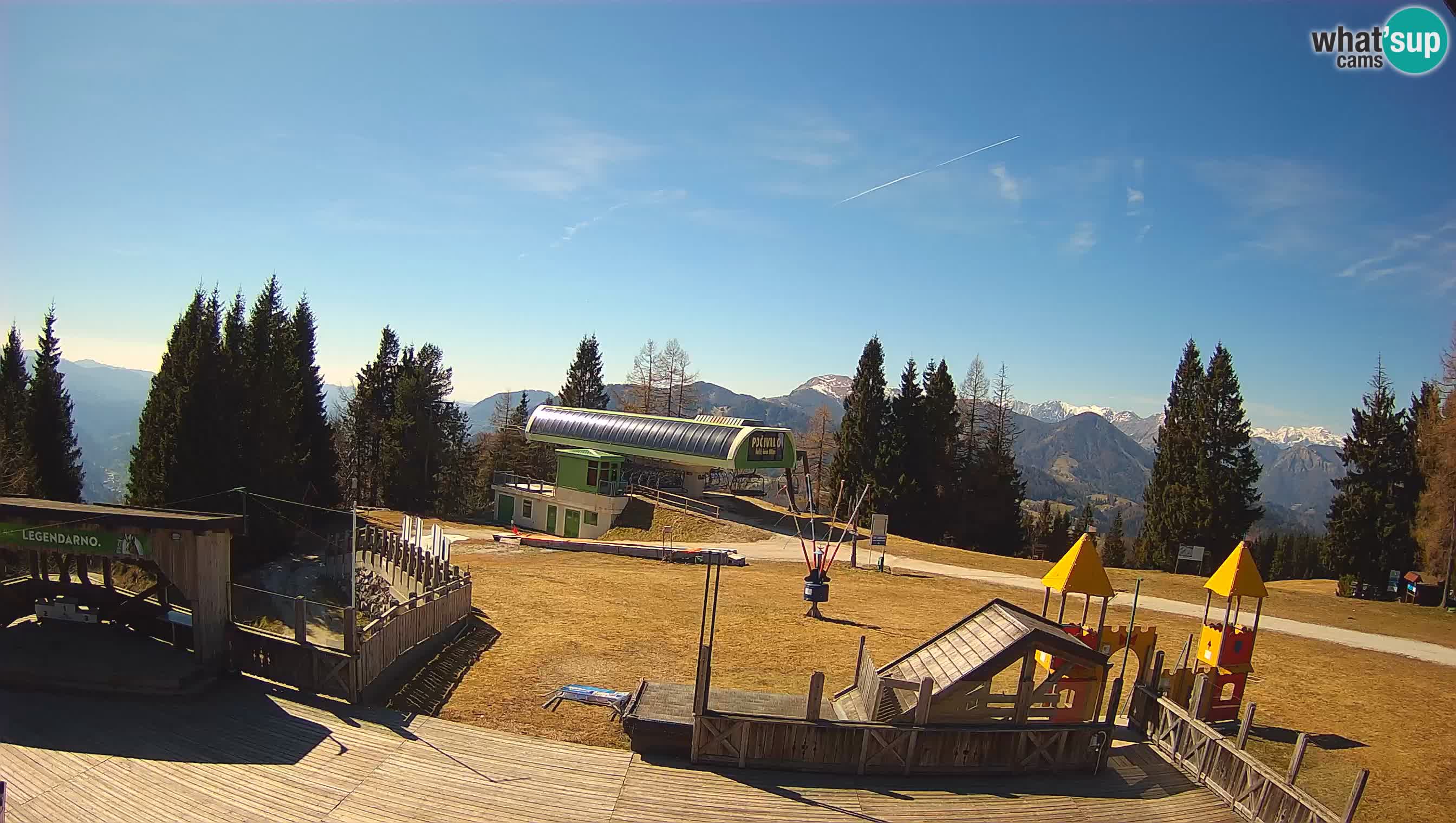 Webcam Počivalo – Alpska Perla | Vista live dalla stazione sciistica di Cerkno