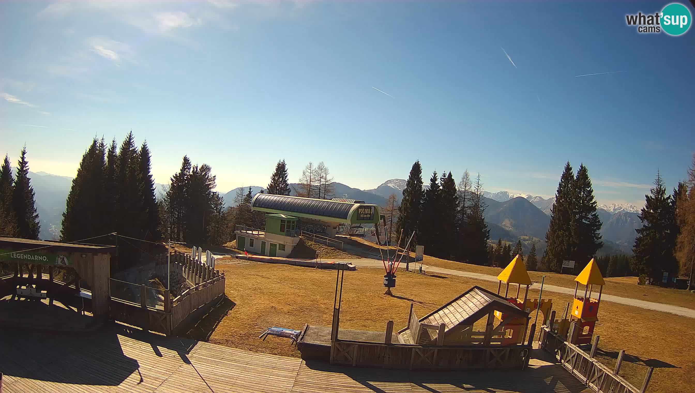 Cámara web Počivalo – Alpska Perla | Vista en vivo desde la estación de esquí Cerkno
