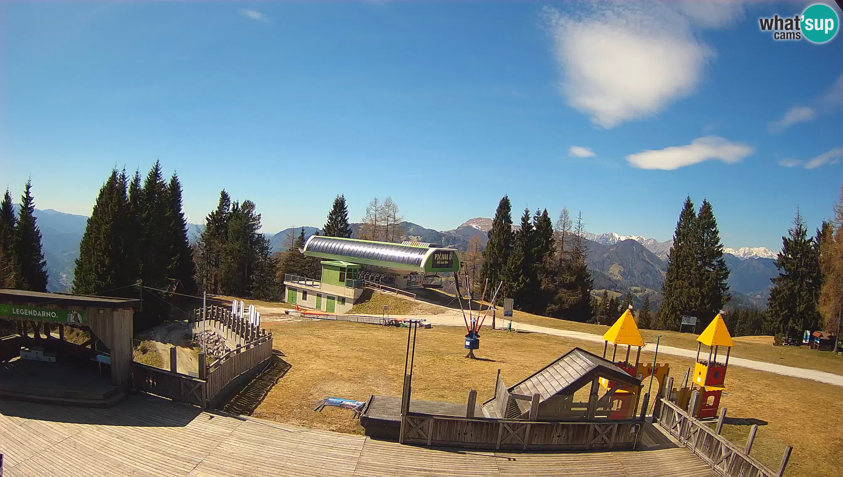 Webcam Počivalo – Alpska Perla | Vista live dalla stazione sciistica di Cerkno