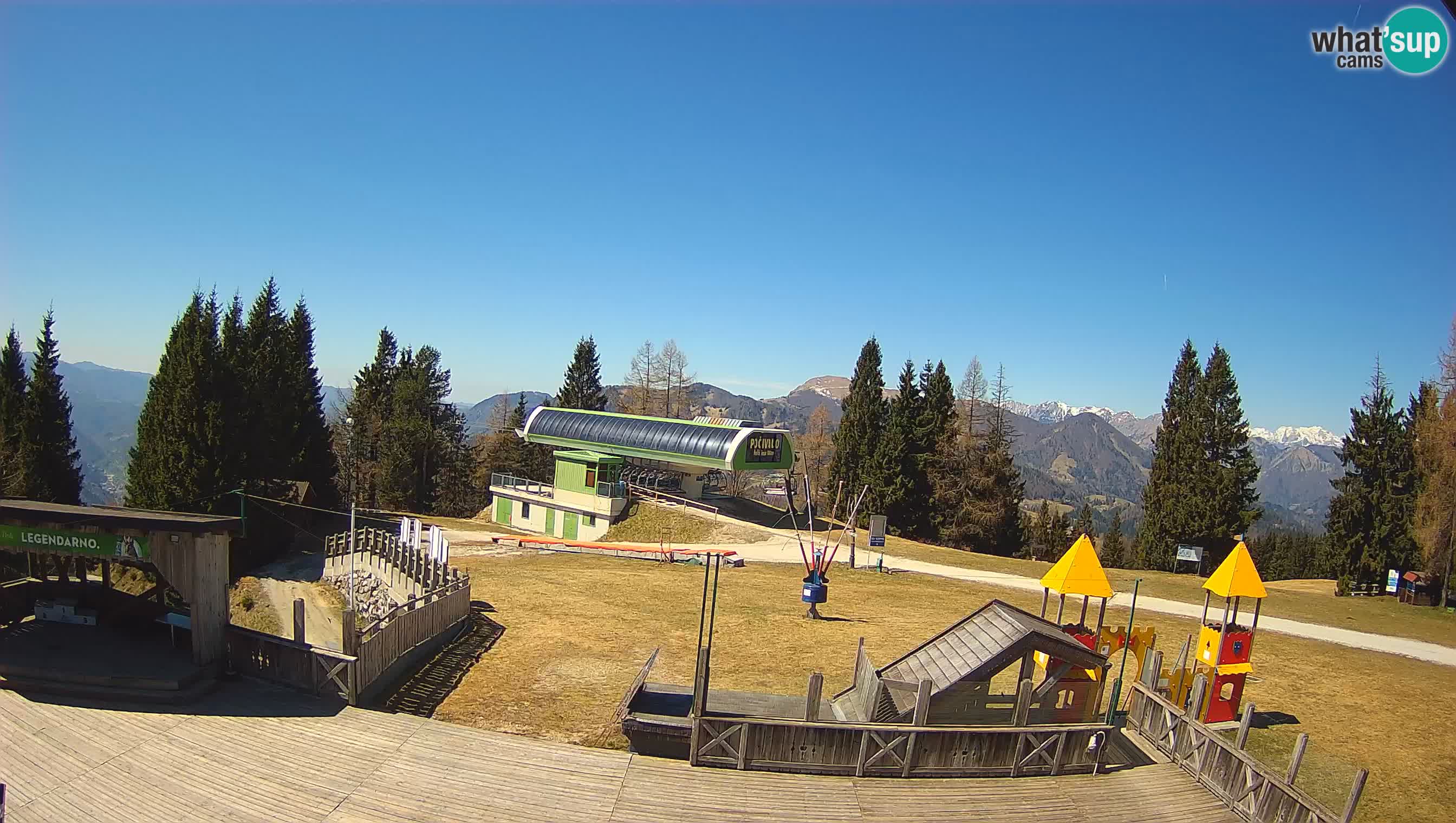 Cámara web Počivalo – Alpska Perla | Vista en vivo desde la estación de esquí Cerkno