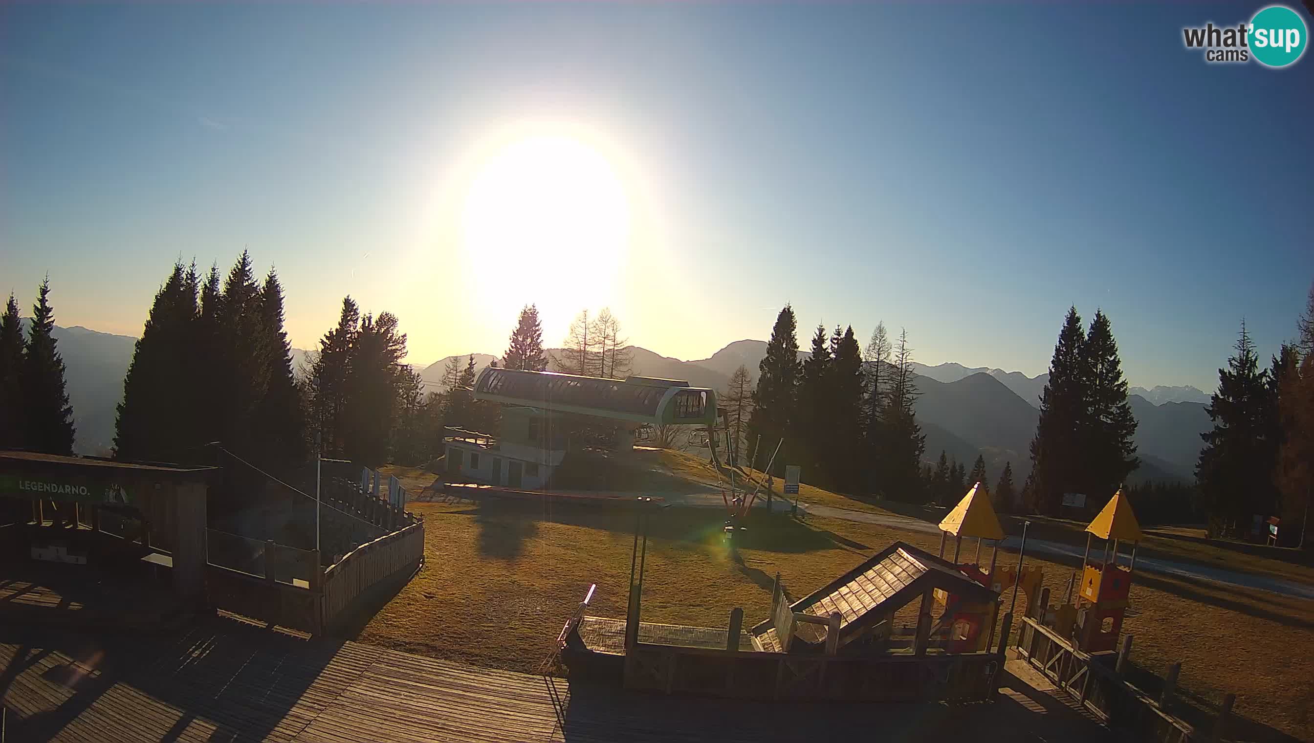 Webcam Počivalo – Alpska Perla | Vista live dalla stazione sciistica di Cerkno
