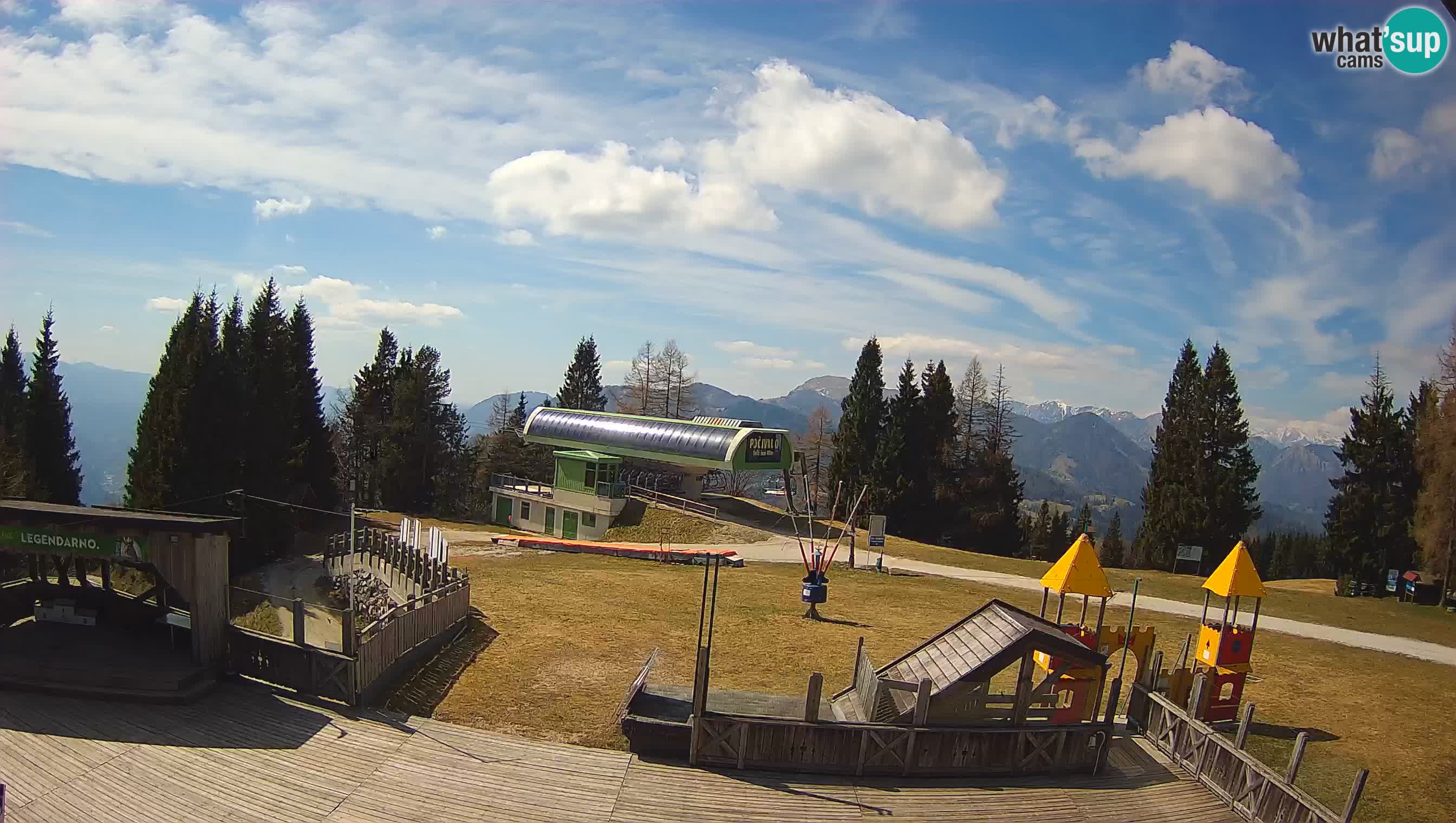 Webcam de la station de ski des Alpes slovènes à Cerkno Počivalo