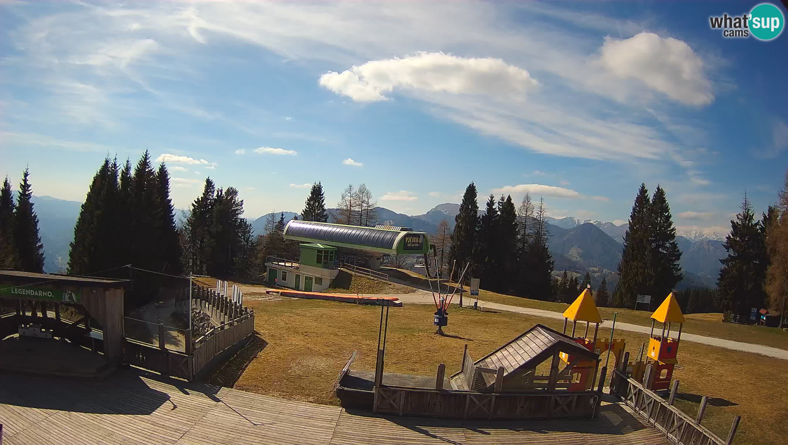 Webcam Počivalo – Alpska Perla | Vista live dalla stazione sciistica di Cerkno