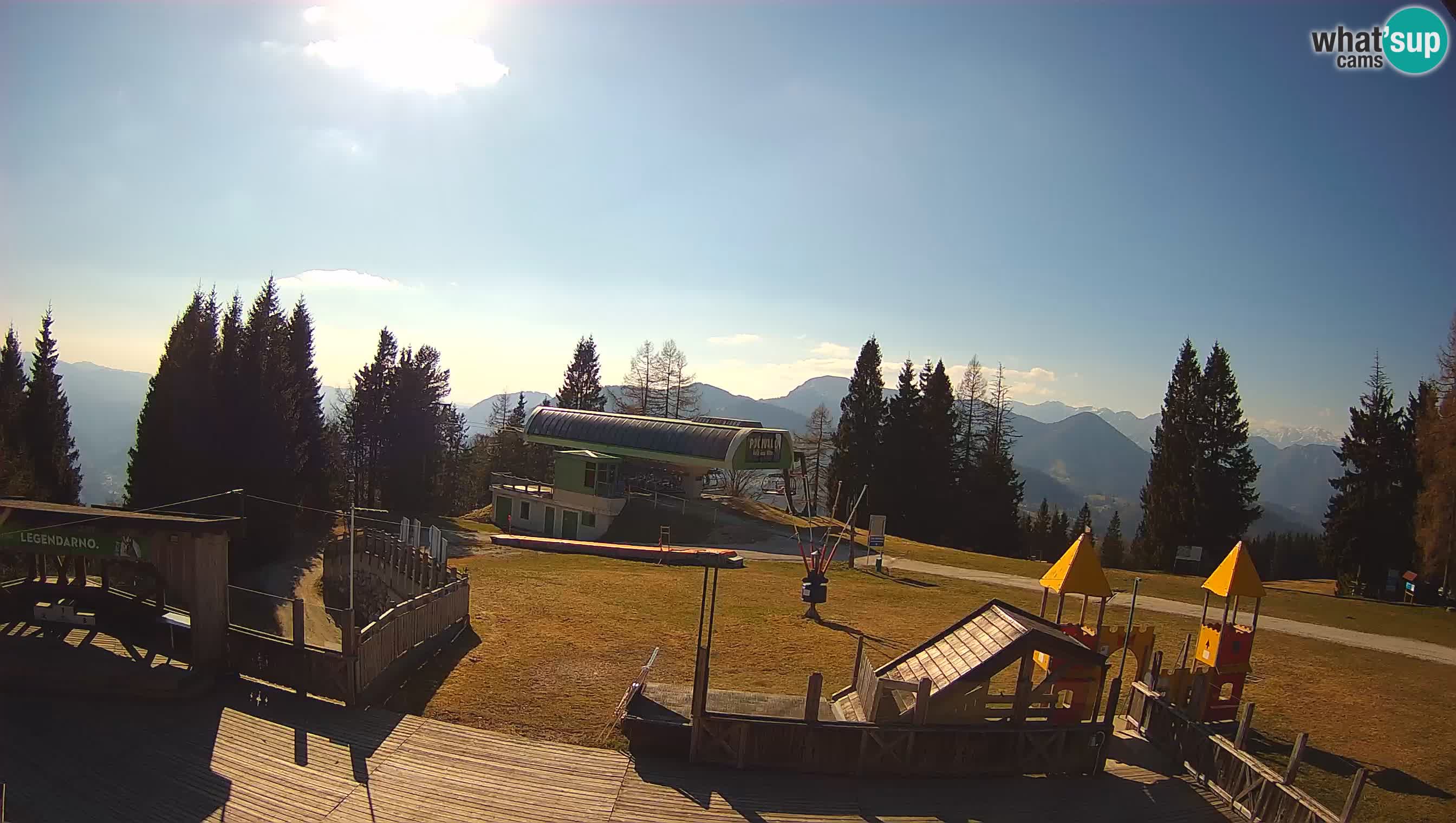Webcam Počivalo – Alpska Perla | Vista live dalla stazione sciistica di Cerkno