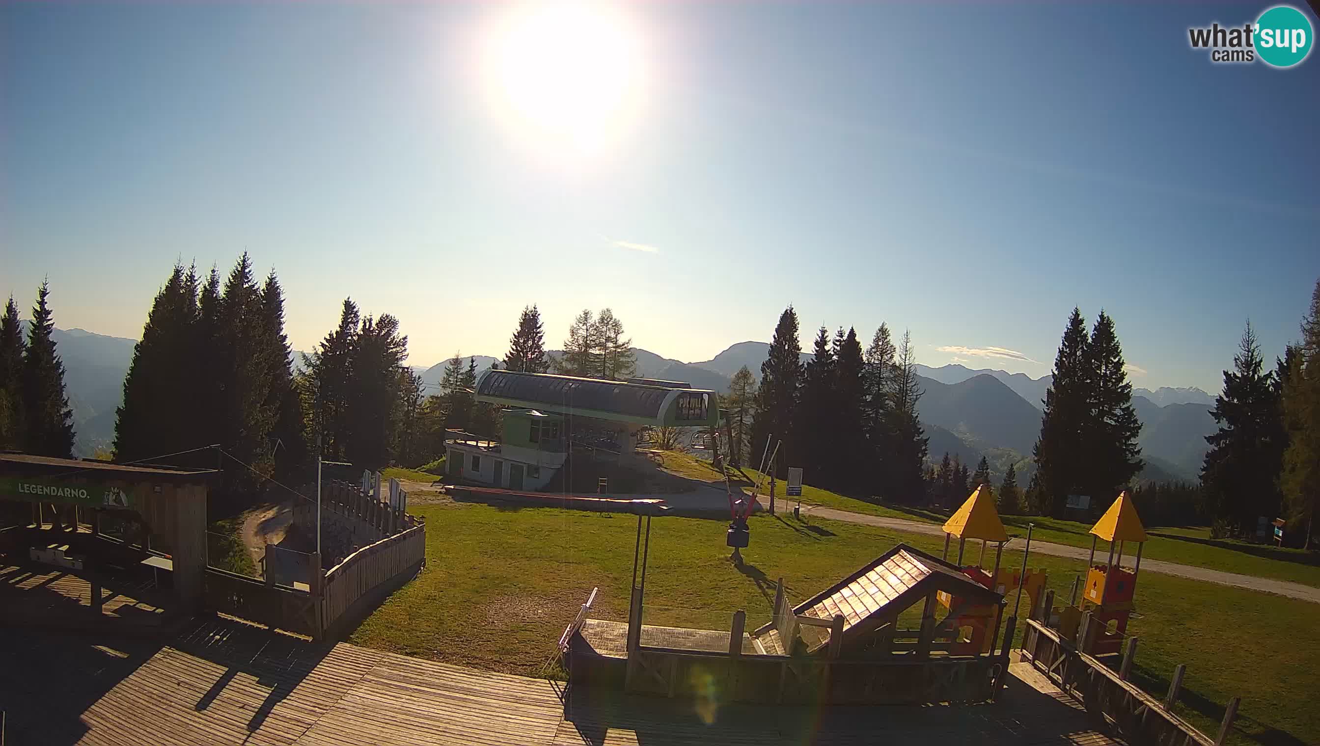 Webcam Počivalo – Alpska Perla | Vista live dalla stazione sciistica di Cerkno