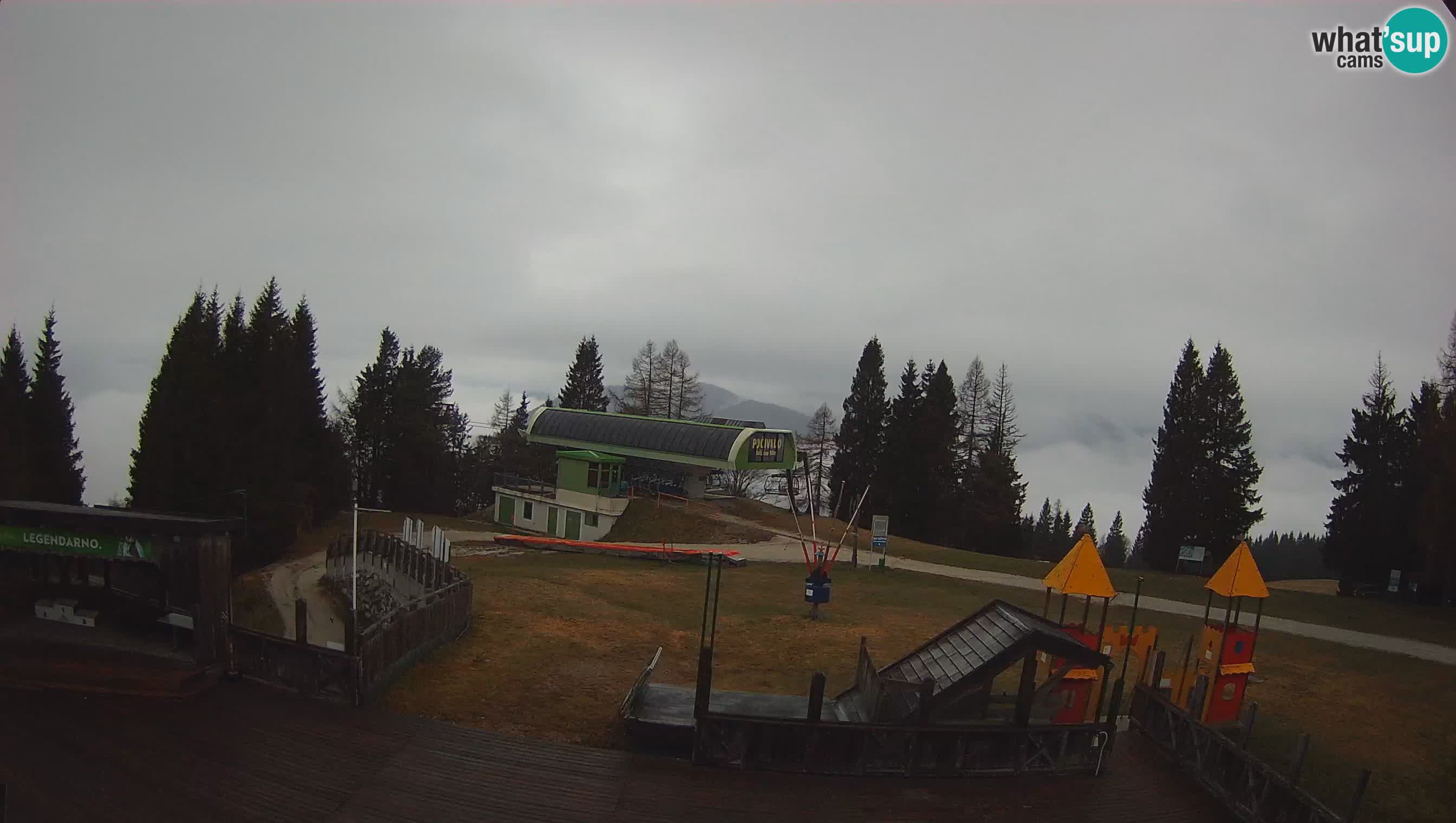 Web kamera Počivalo – Alpska Perla | Pogled uživo sa skijališta Cerkno