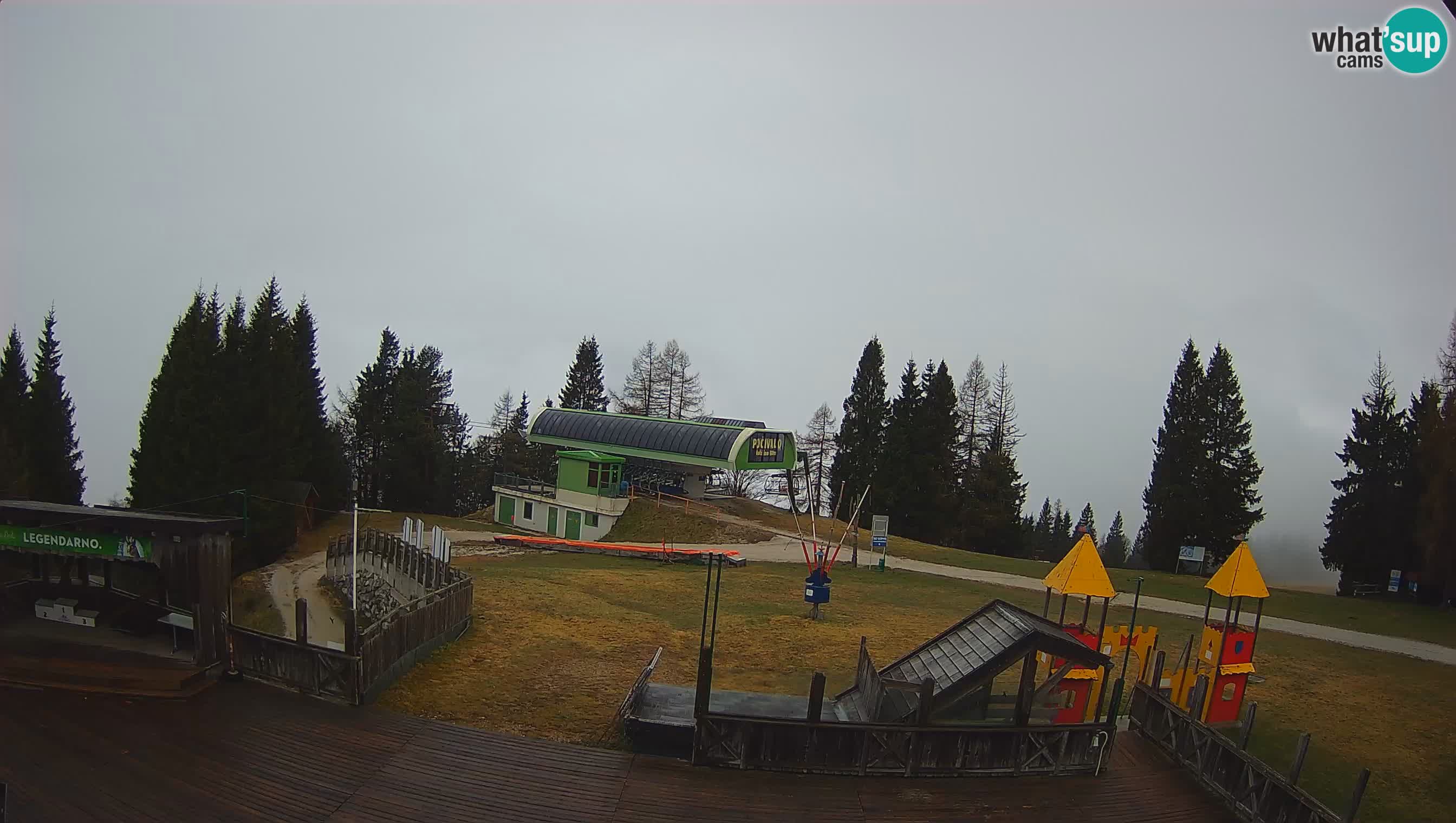 Web kamera Počivalo – Alpska Perla | Pogled uživo sa skijališta Cerkno