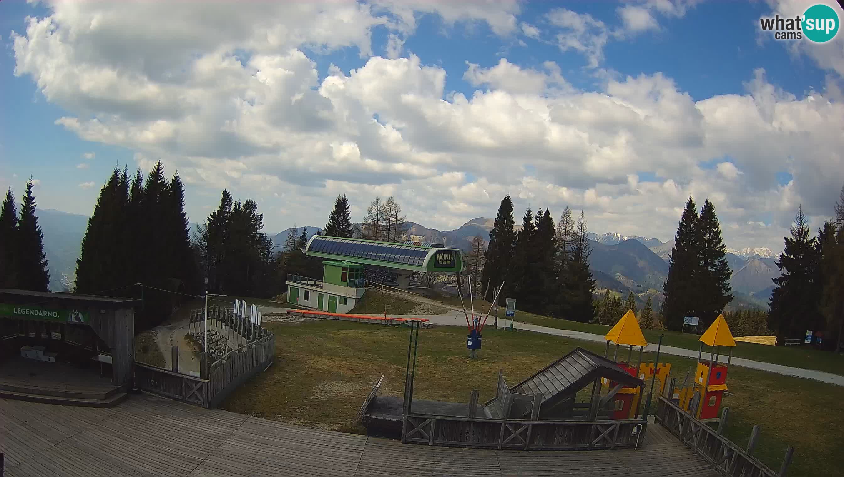 Webcam Počivalo – Alpska Perla | Vista live dalla stazione sciistica di Cerkno