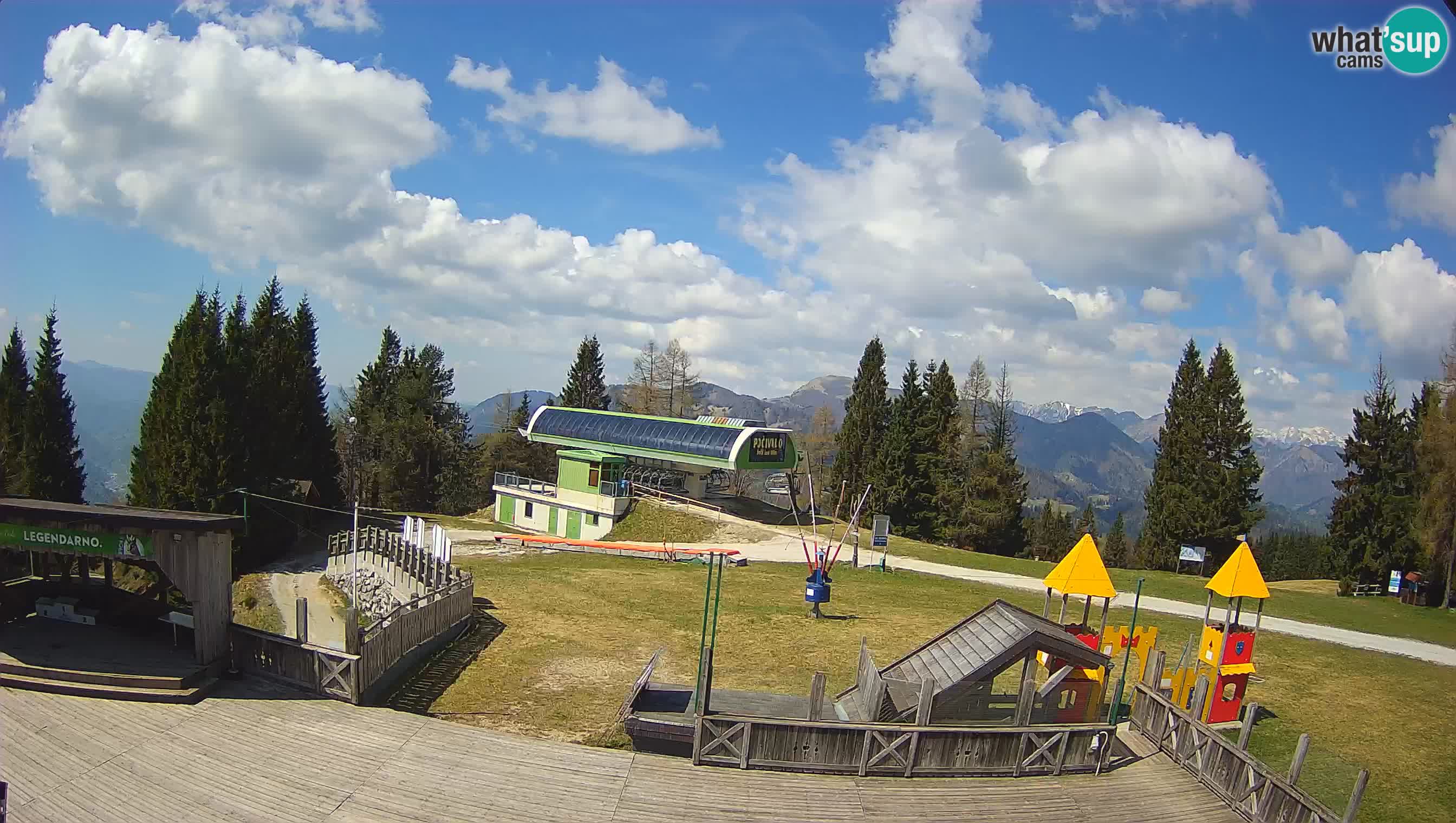 Webcam Počivalo – Alpska Perla | Vista live dalla stazione sciistica di Cerkno