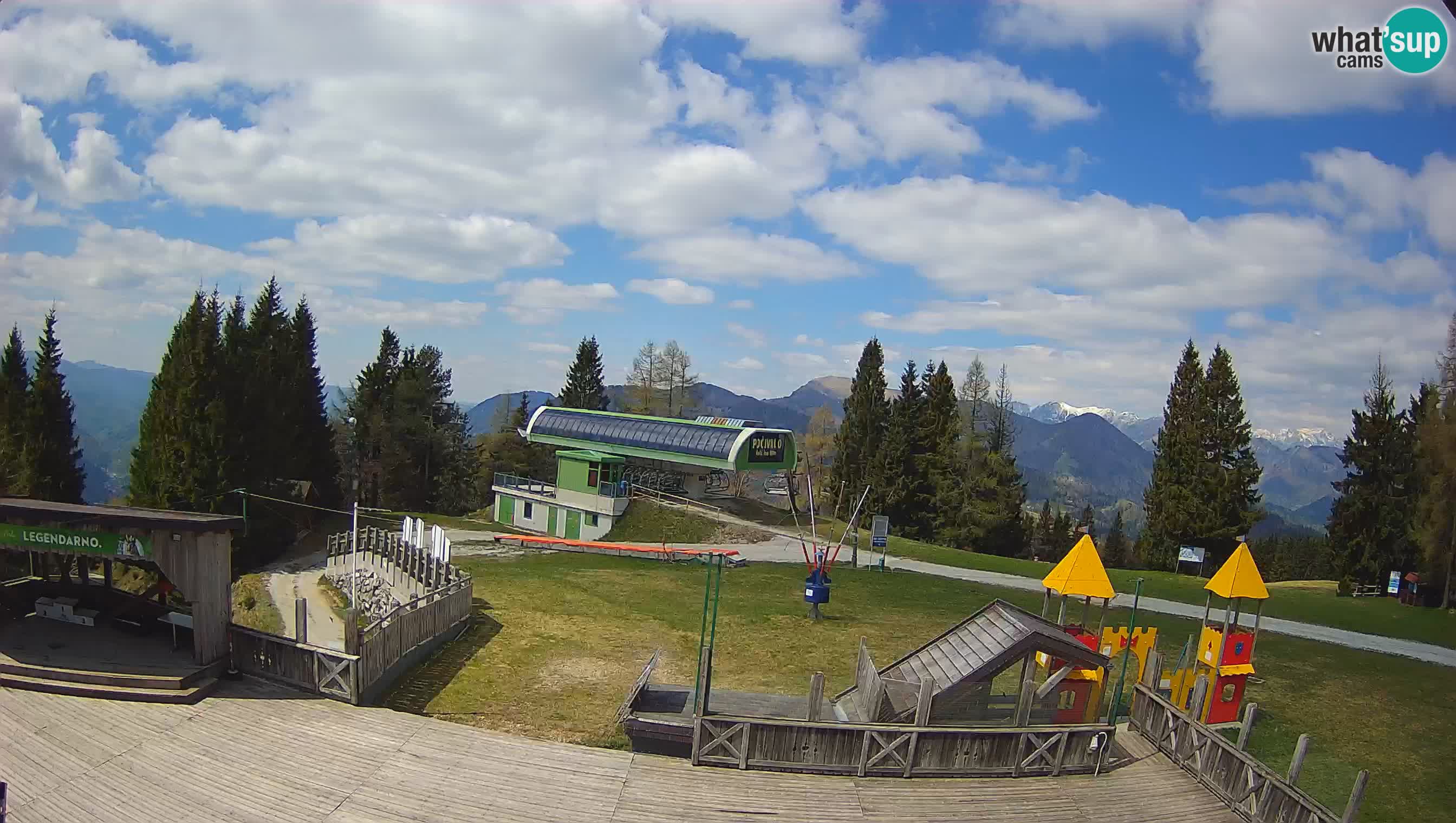 Cámara web Počivalo – Alpska Perla | Vista en vivo desde la estación de esquí Cerkno
