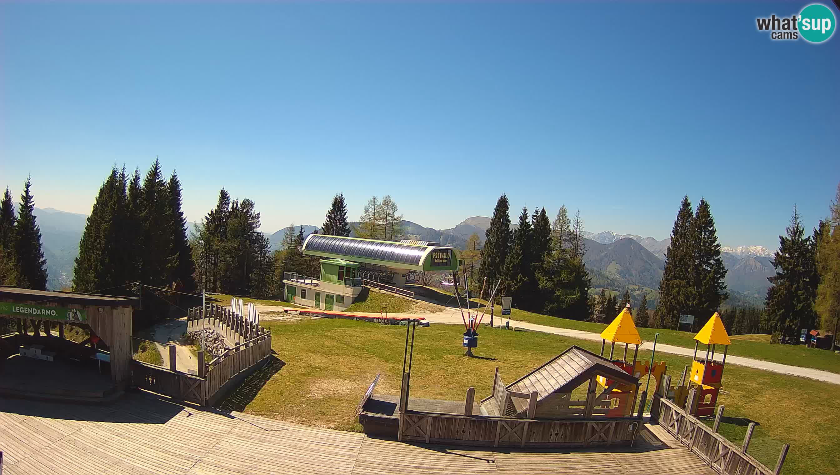 Webcam Počivalo – Alpska Perla | Vista live dalla stazione sciistica di Cerkno