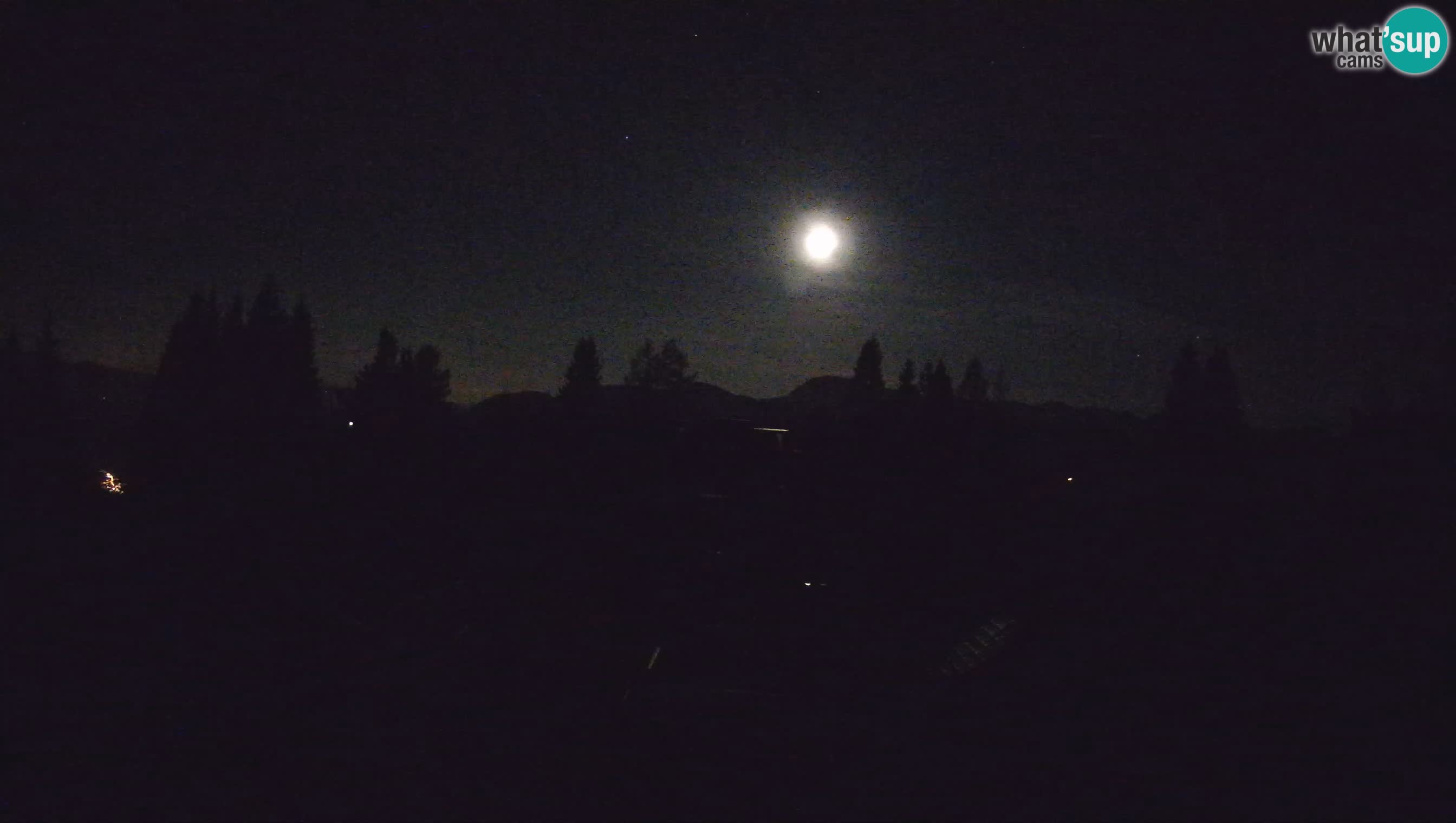 Webcam Počivalo – Alpska Perla | Vista live dalla stazione sciistica di Cerkno