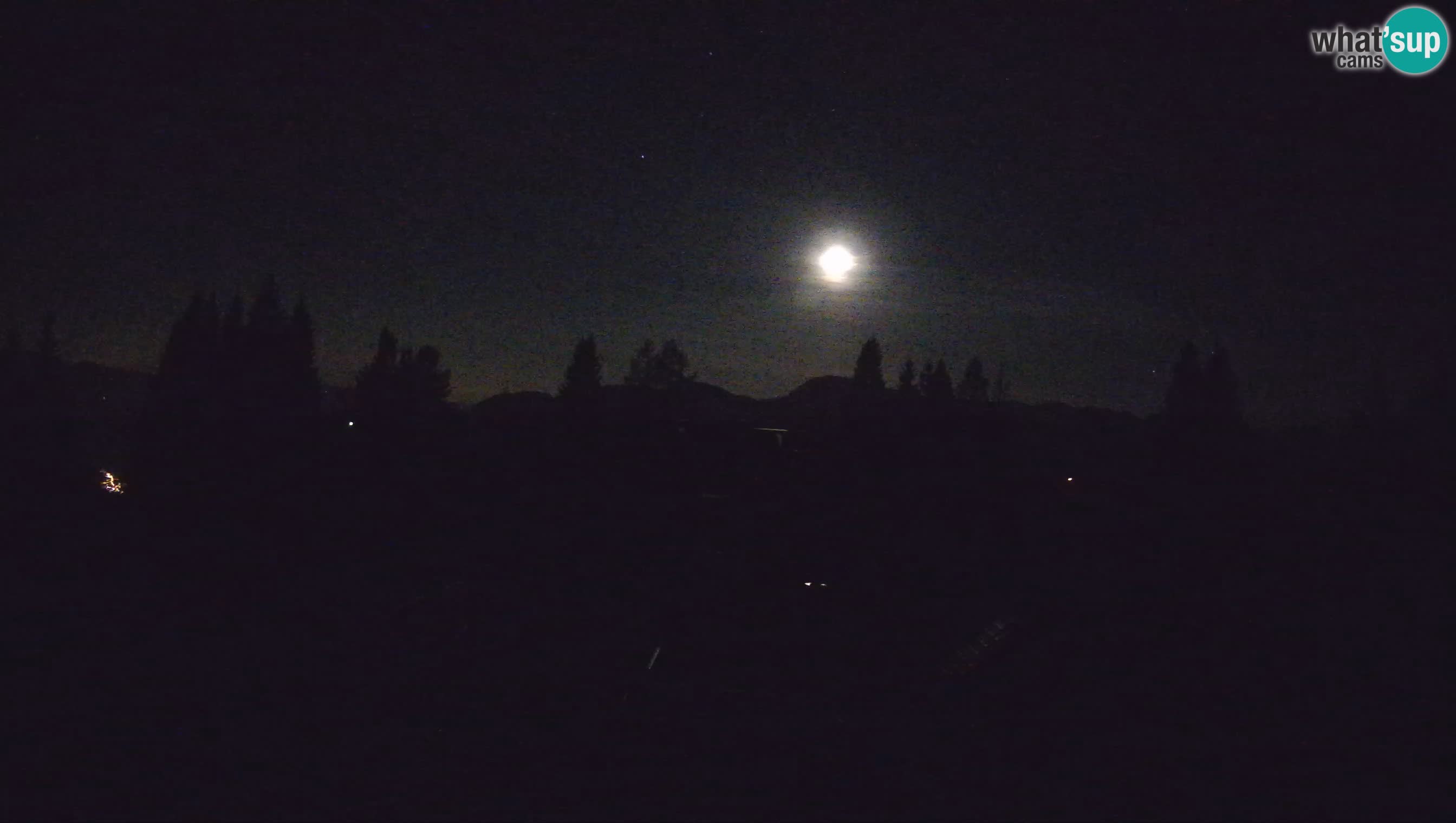 Webcam de la station de ski des Alpes slovènes à Cerkno Počivalo