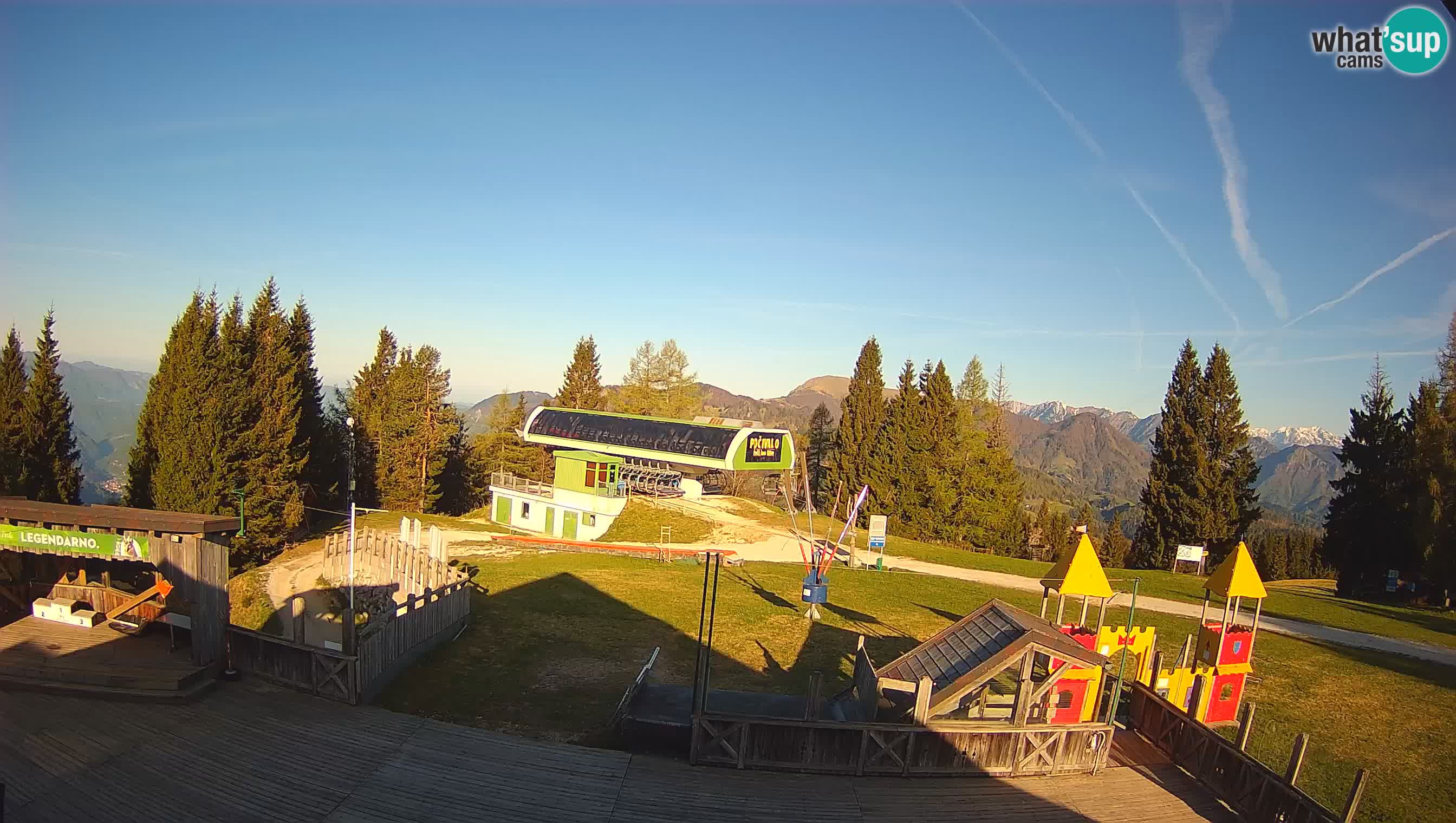 Webcam Počivalo – Alpska Perla | Vista live dalla stazione sciistica di Cerkno