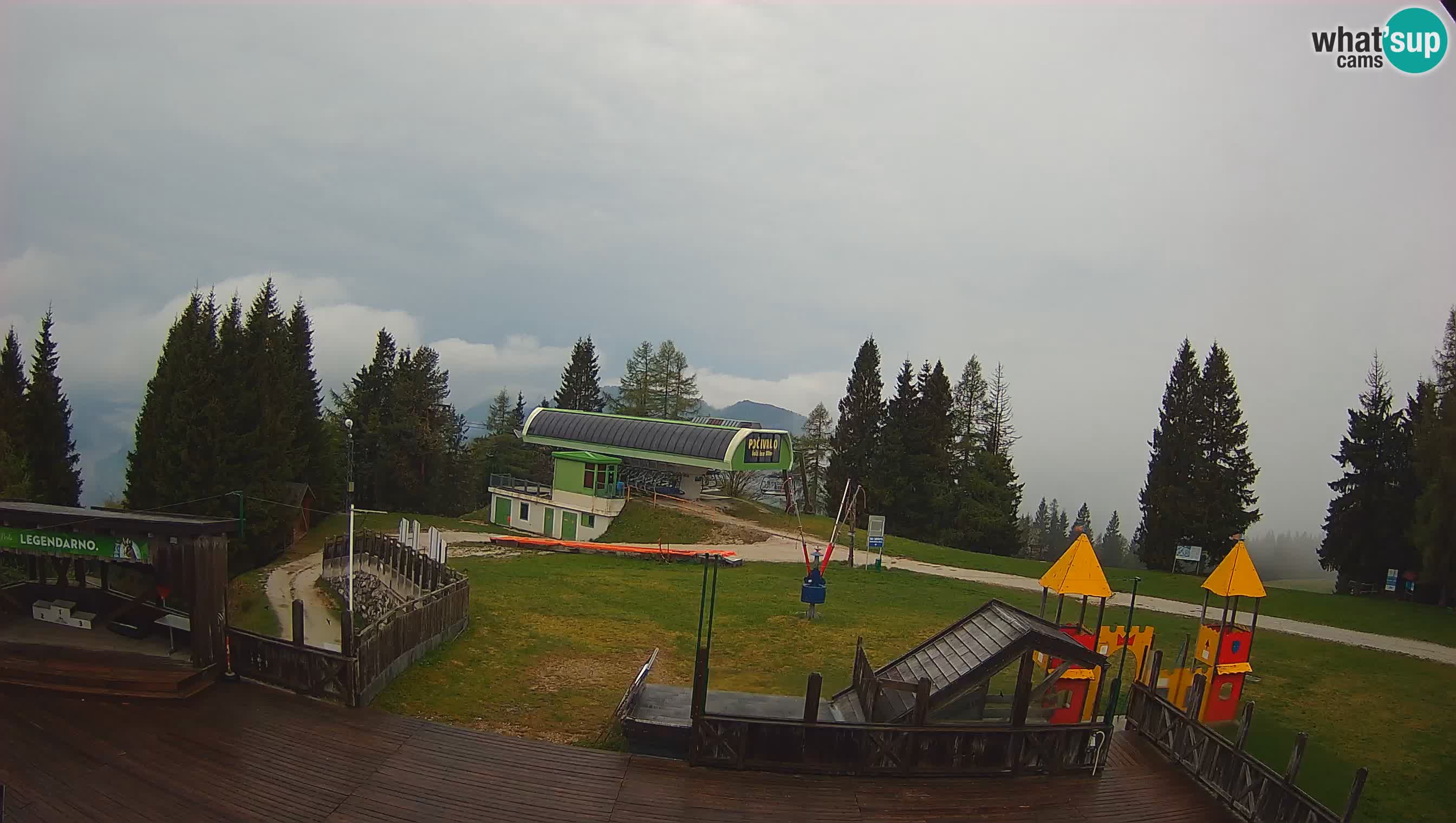 Webcam Počivalo – Alpska Perla | Vista live dalla stazione sciistica di Cerkno
