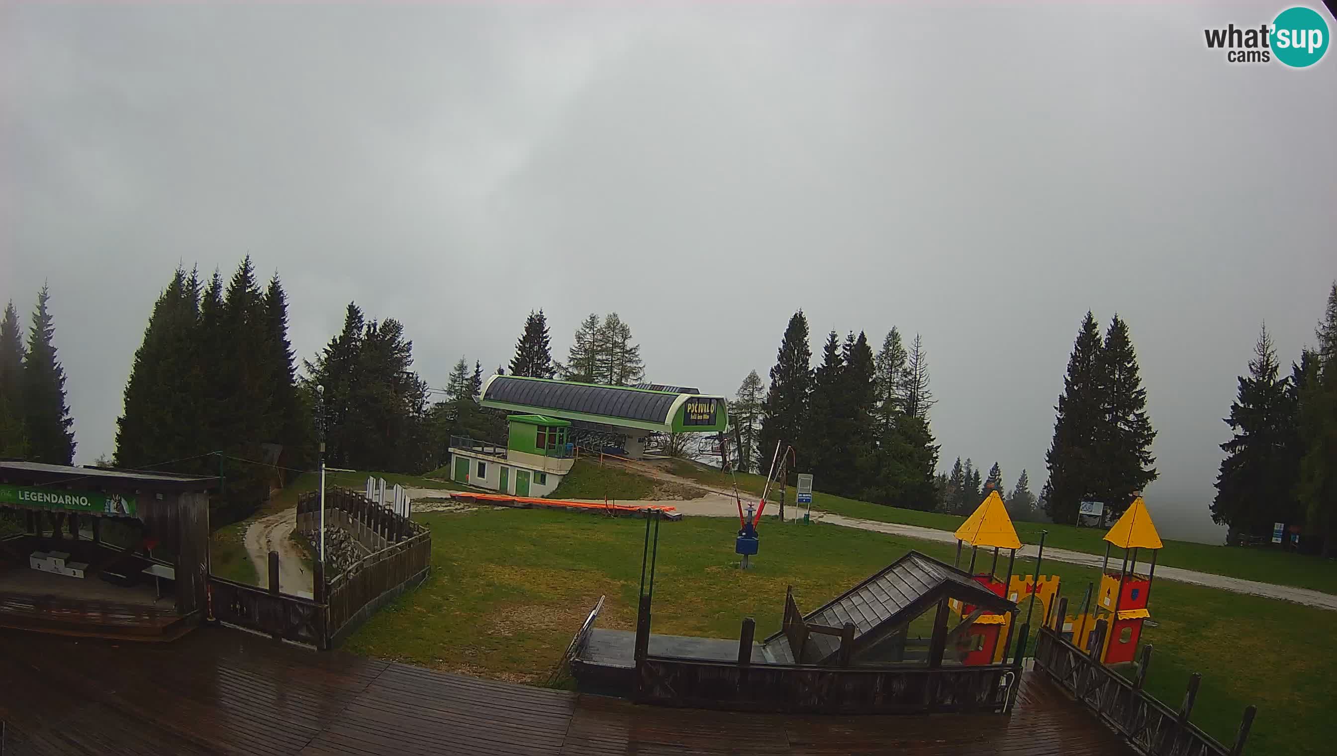 Web kamera Počivalo – Alpska Perla | Pogled uživo sa skijališta Cerkno