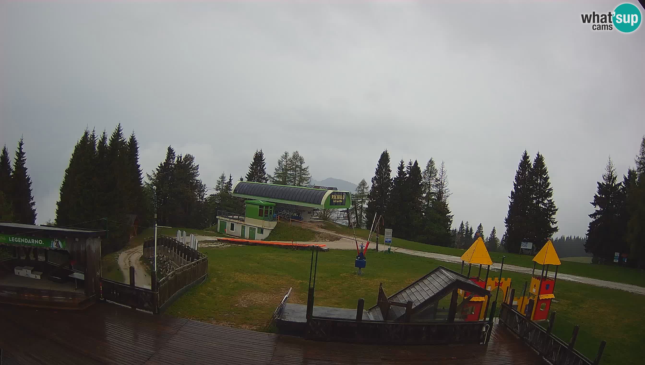 Webcam Počivalo – Alpska Perla | Vista live dalla stazione sciistica di Cerkno