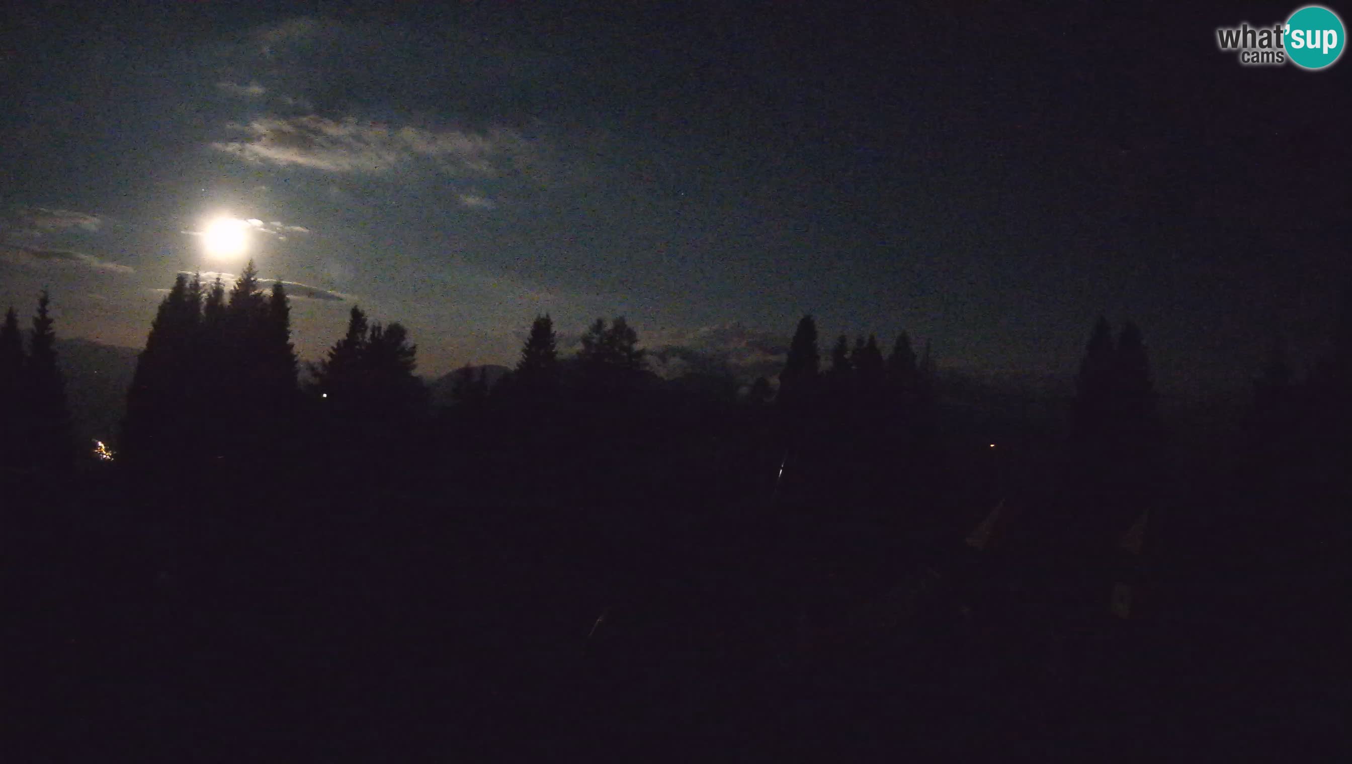 Webcam Počivalo – Alpska Perla | Vista live dalla stazione sciistica di Cerkno