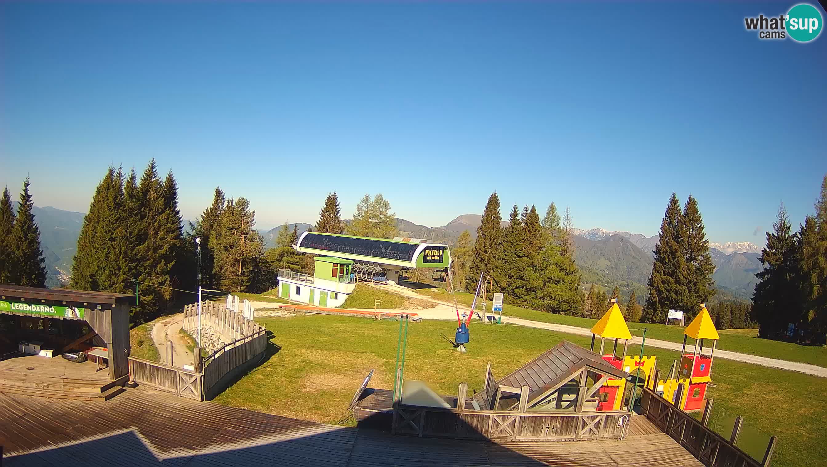 Cámara web Počivalo – Alpska Perla | Vista en vivo desde la estación de esquí Cerkno
