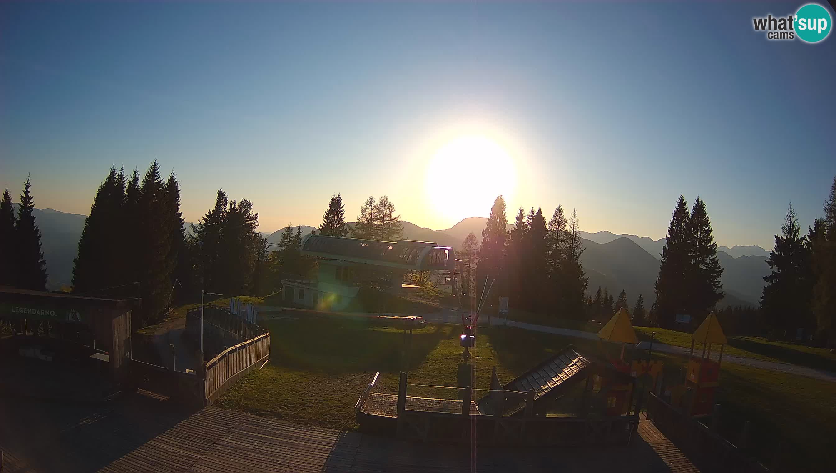 Cámara web Počivalo – Alpska Perla | Vista en vivo desde la estación de esquí Cerkno