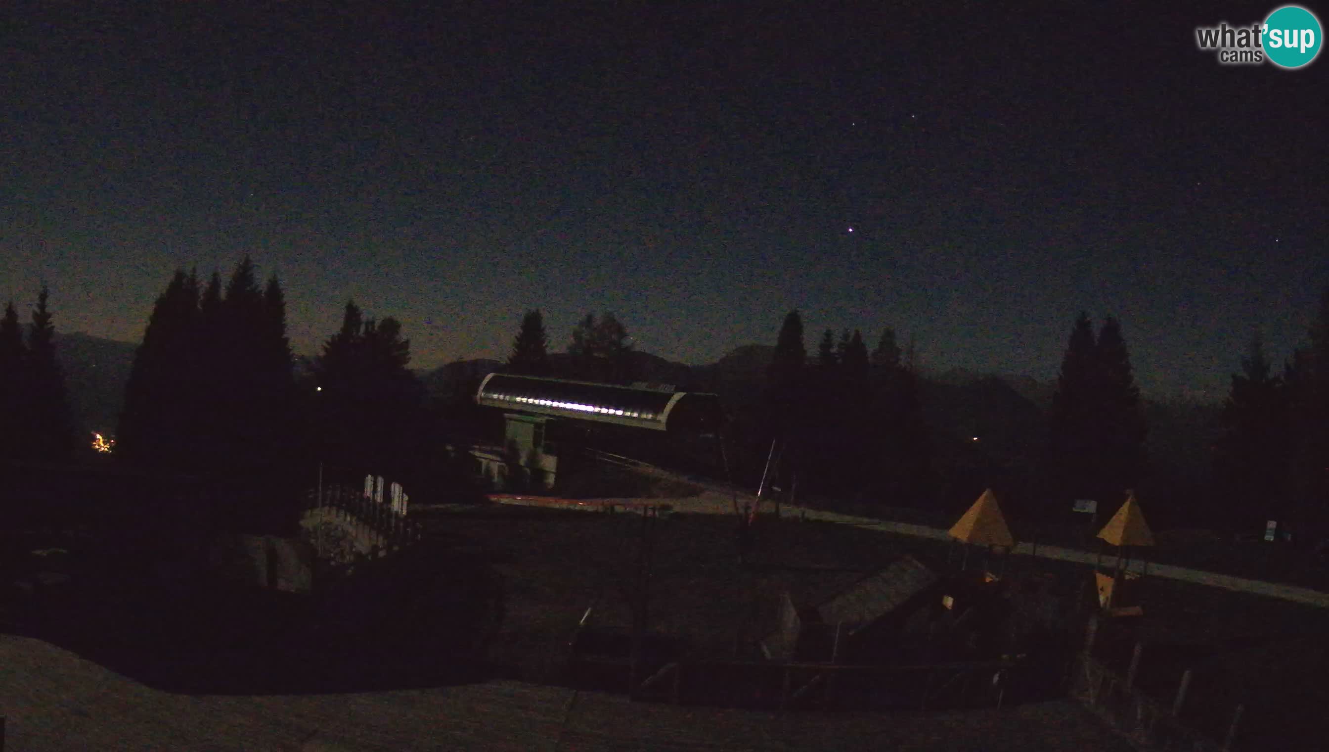 Cámara web Počivalo – Alpska Perla | Vista en vivo desde la estación de esquí Cerkno