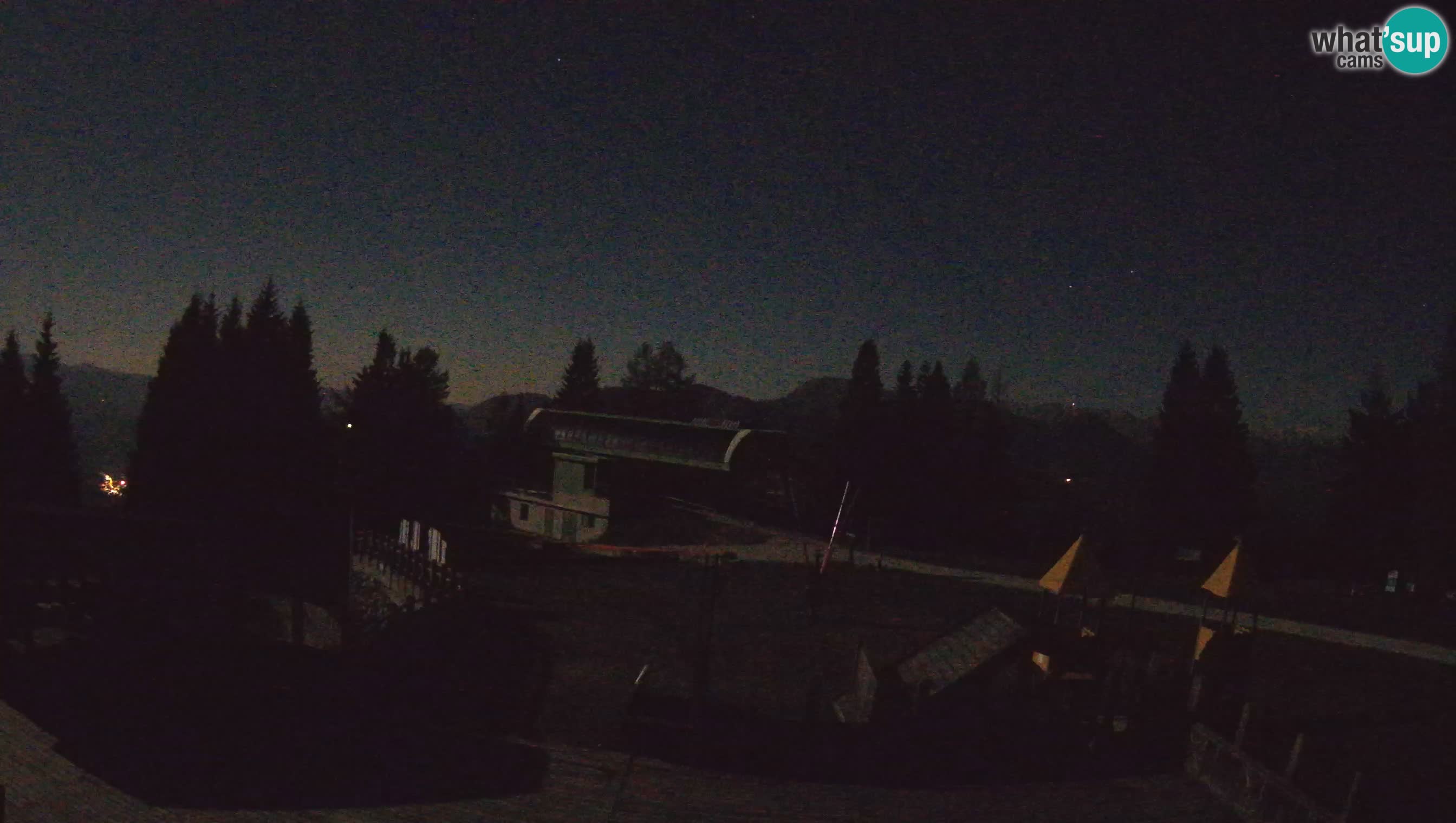 Webcam de la station de ski des Alpes slovènes à Cerkno Počivalo