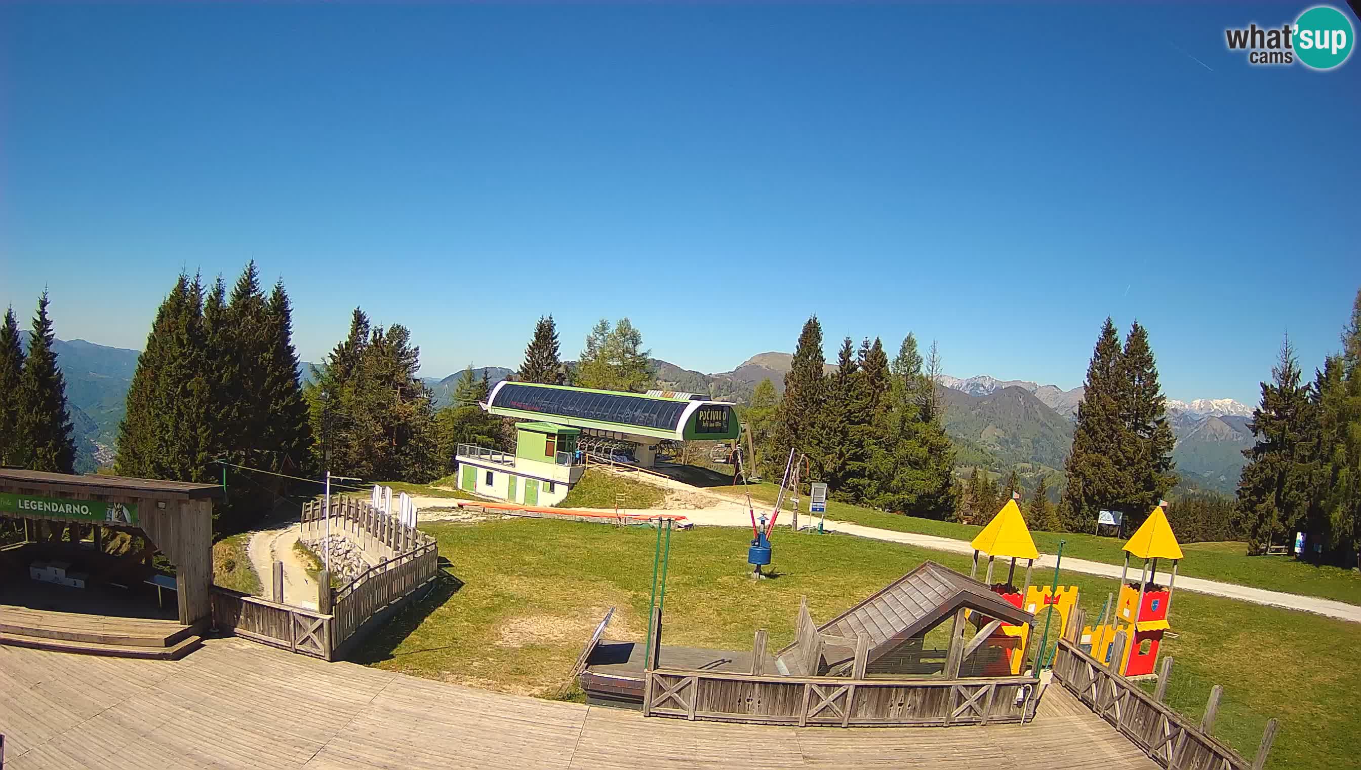 Web kamera Počivalo – Alpska Perla | Pogled uživo sa skijališta Cerkno