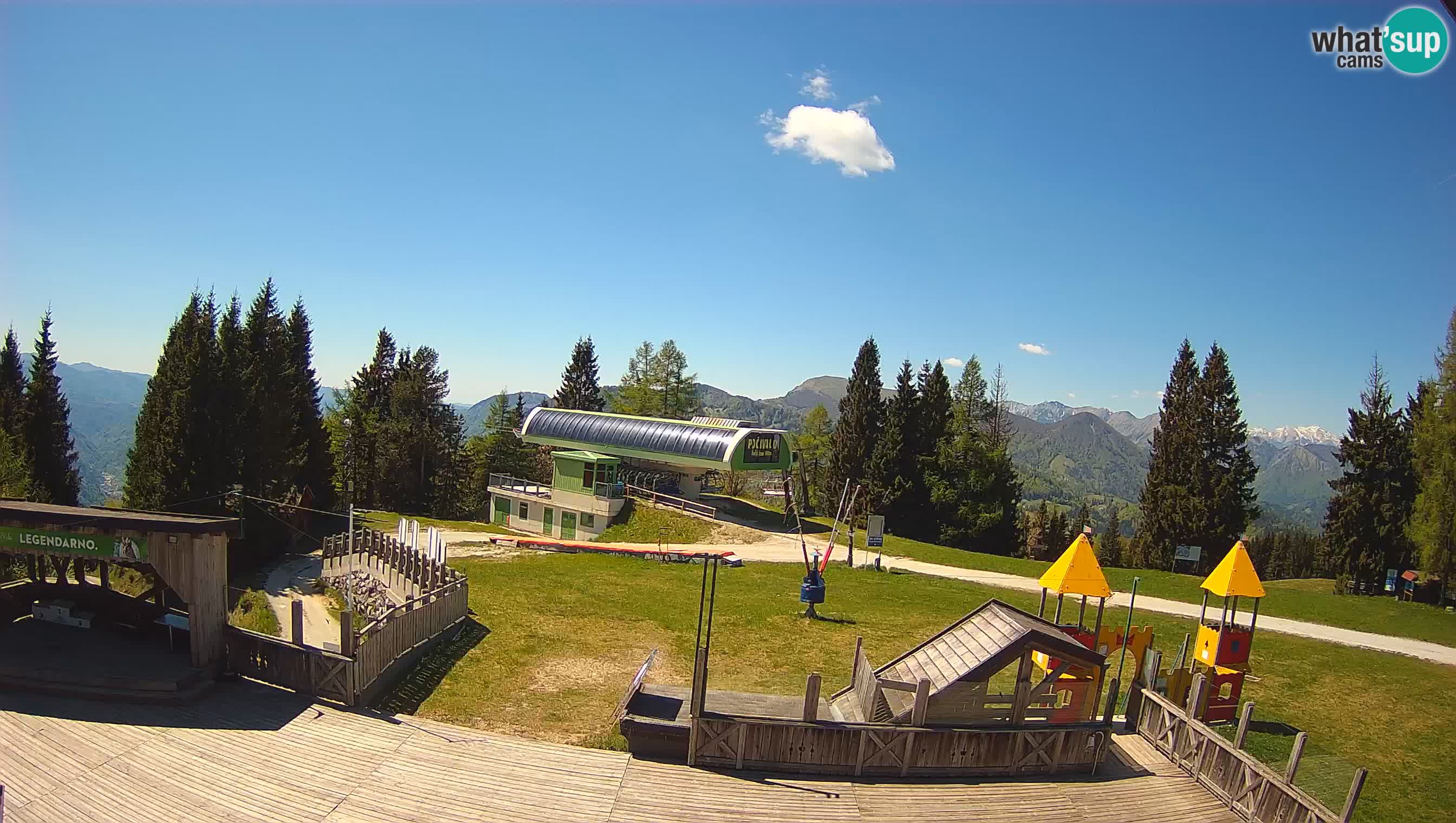 Web kamera Počivalo – Alpska Perla | Pogled uživo sa skijališta Cerkno