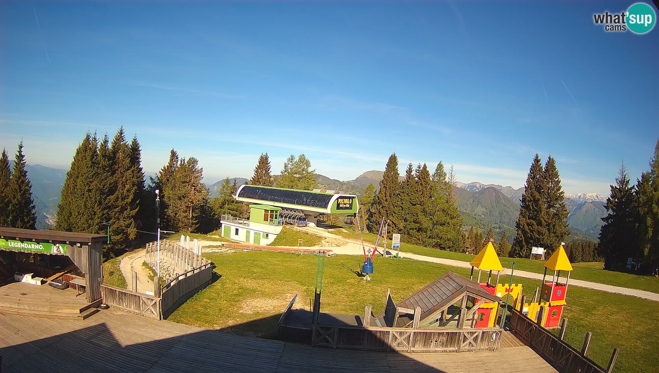 Webcam Počivalo – Alpska Perla | Live View from Cerkno Ski Resort